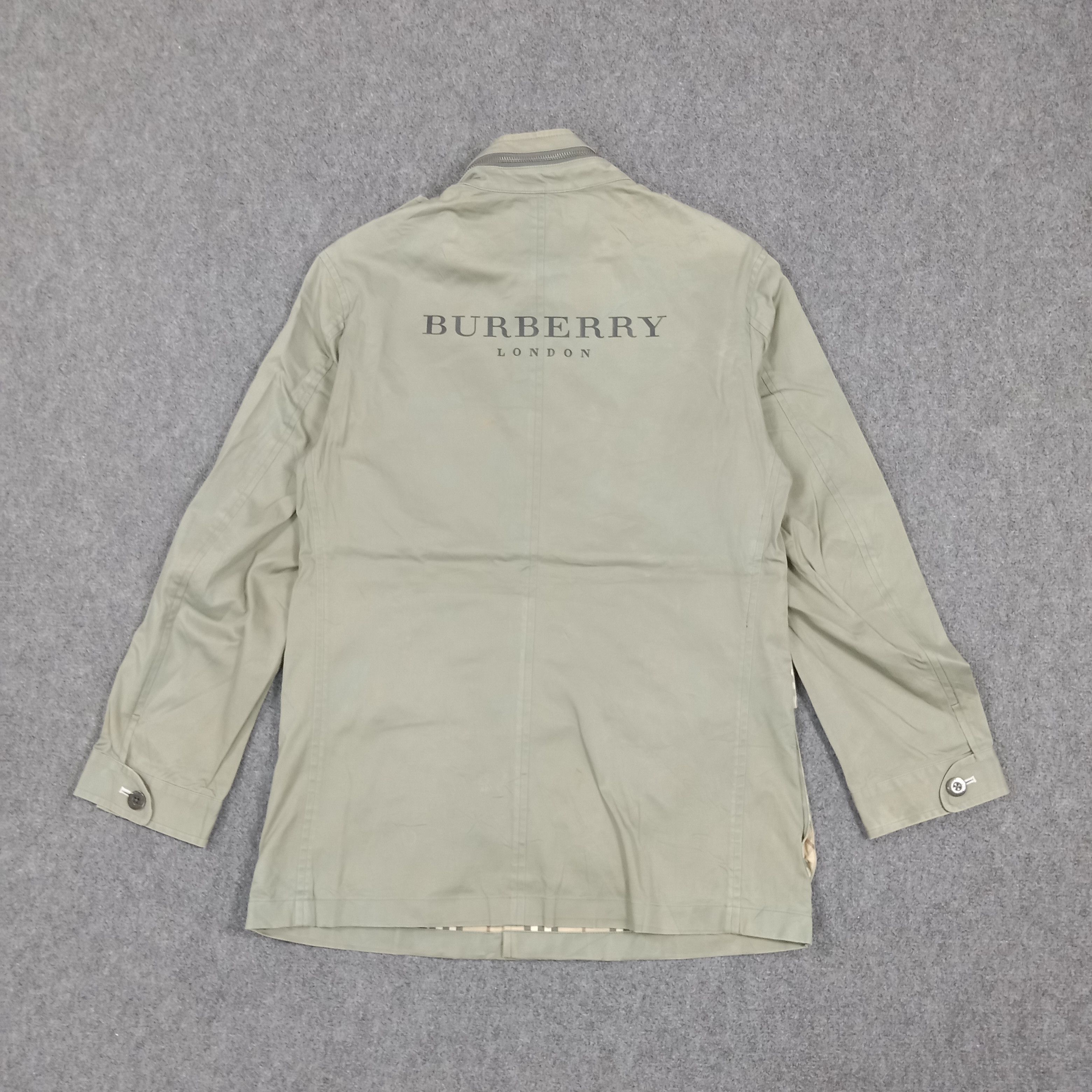 Burberry Burberry Black Label Military Field Jacket C287N18 Size US S / EU 44-46 / 1 - 6 Thumbnail