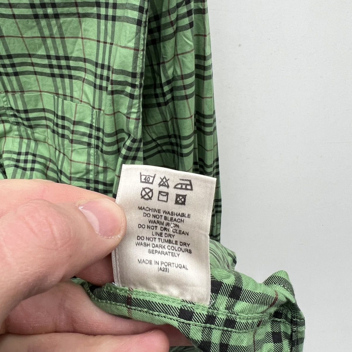Burberry Burberry shirt vintage Size US XXL / EU 58 / 5 - 5 Thumbnail
