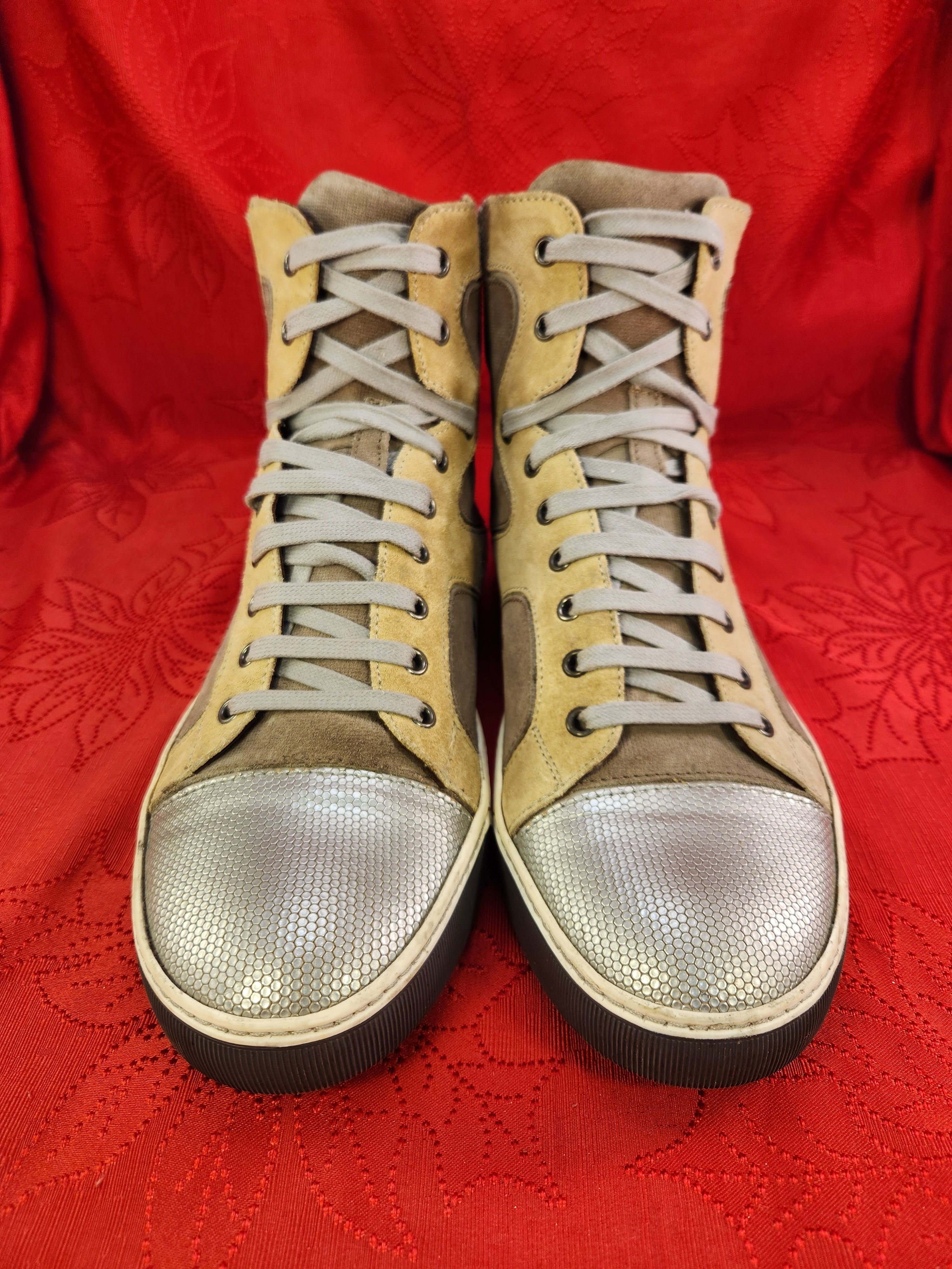 Lanvin MULTICOLOR TEXTURED LEATHER Size US 10 / EU 43 - 6 Thumbnail