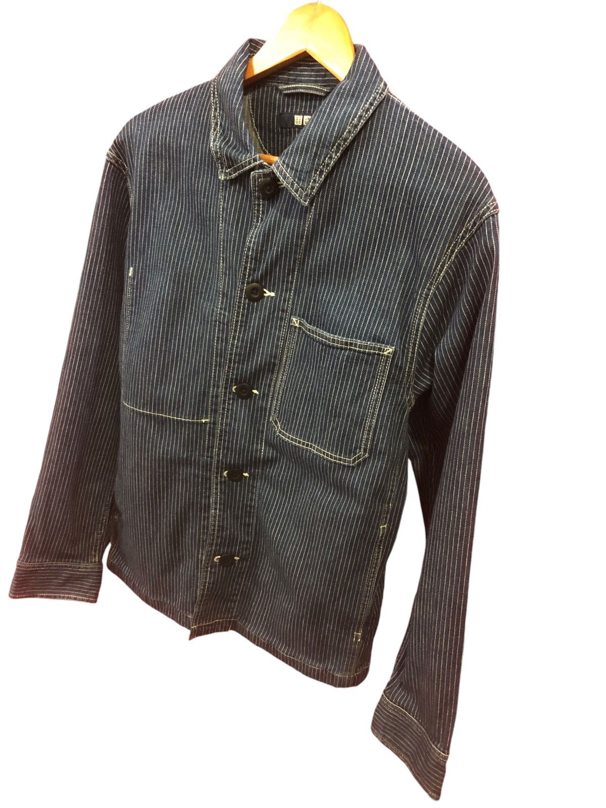 Uniqlo × Vintage Vintage Uniqlo Wabash Chore Denim Size US S / EU 44-46 / 1 - 3 Thumbnail