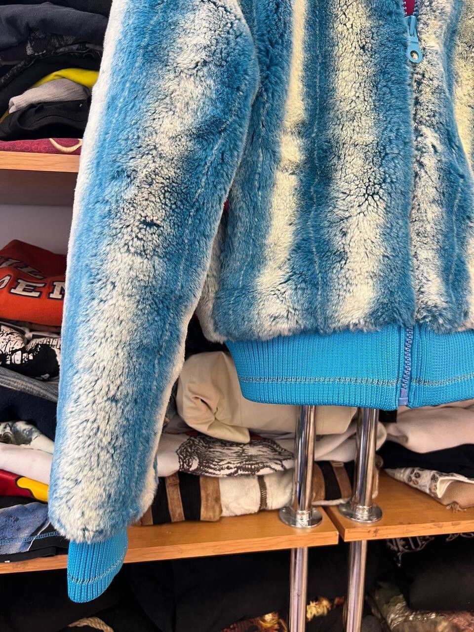 Tripp NYC Y2K Roxy Glamour Fur Jacket Hype Size M / US 6-8 / IT 42-44 - 5 Thumbnail