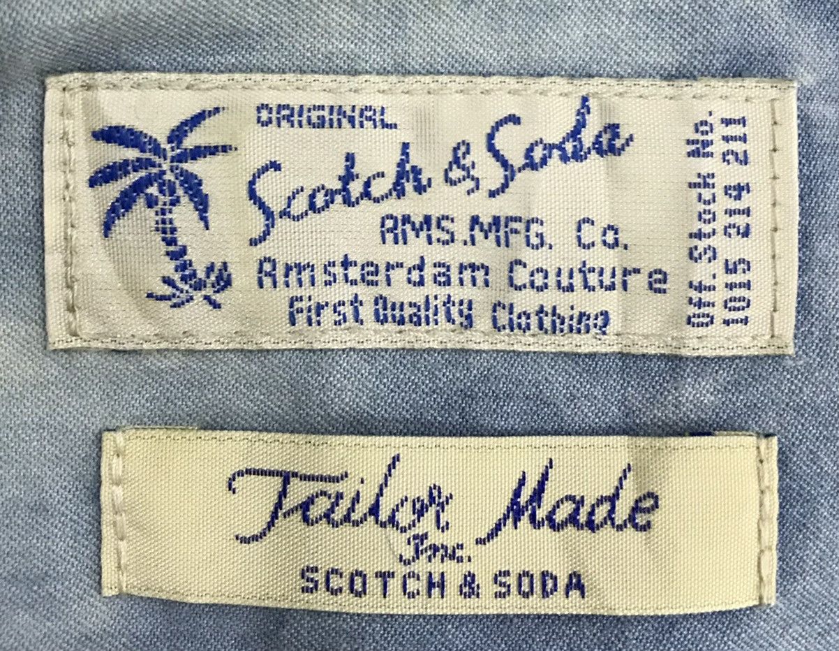 Scotch & Soda × Vintage Vintage Bahamas Scotch & Soda Tailor Made Shirt Button Ups Size US S / EU 44-46 / 1 - 10 Thumbnail