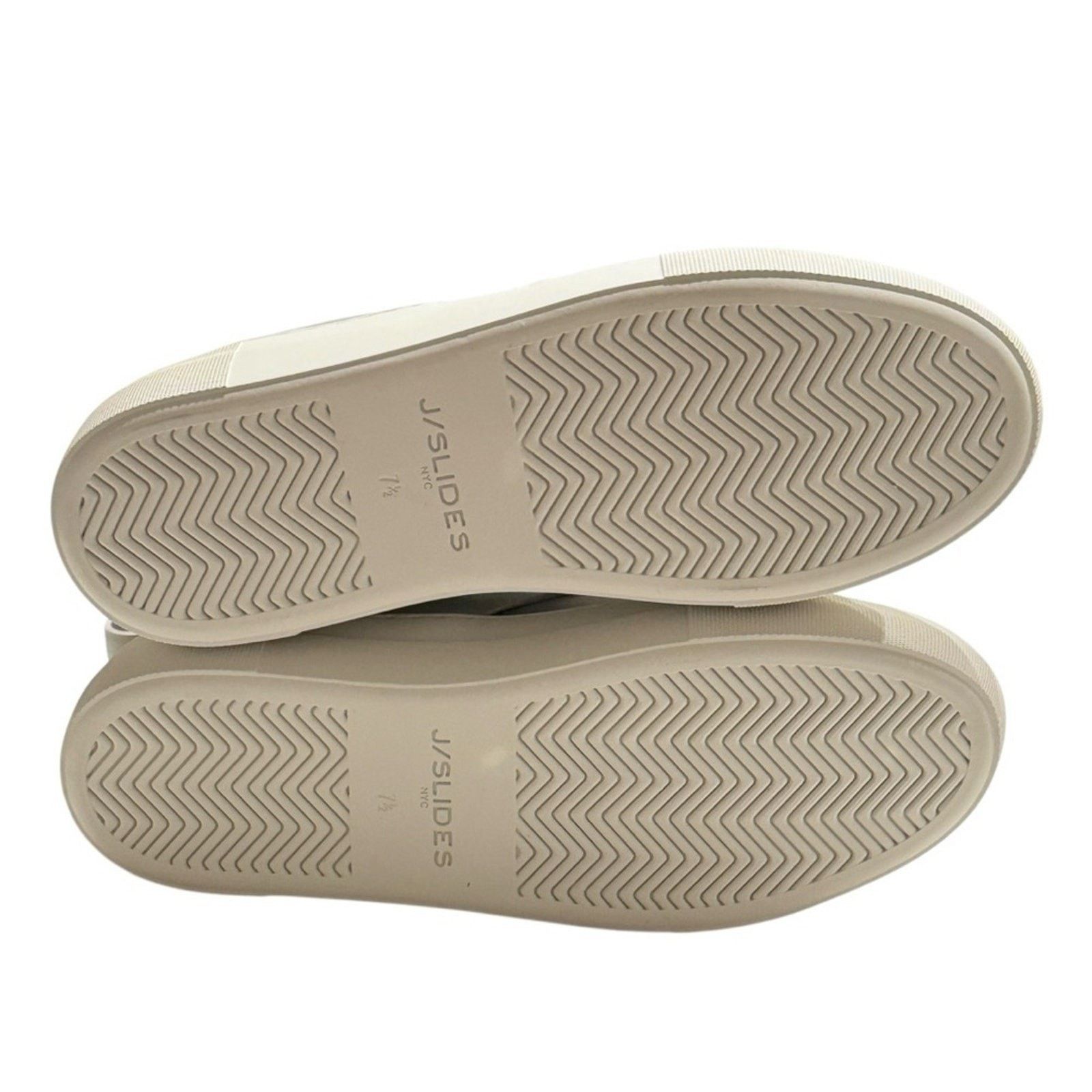 J/Slides J Slides Women's Grey Alec Leather Slip On Platform Size 7.5 Size US 7.5 / IT 37.5 - 7 Thumbnail