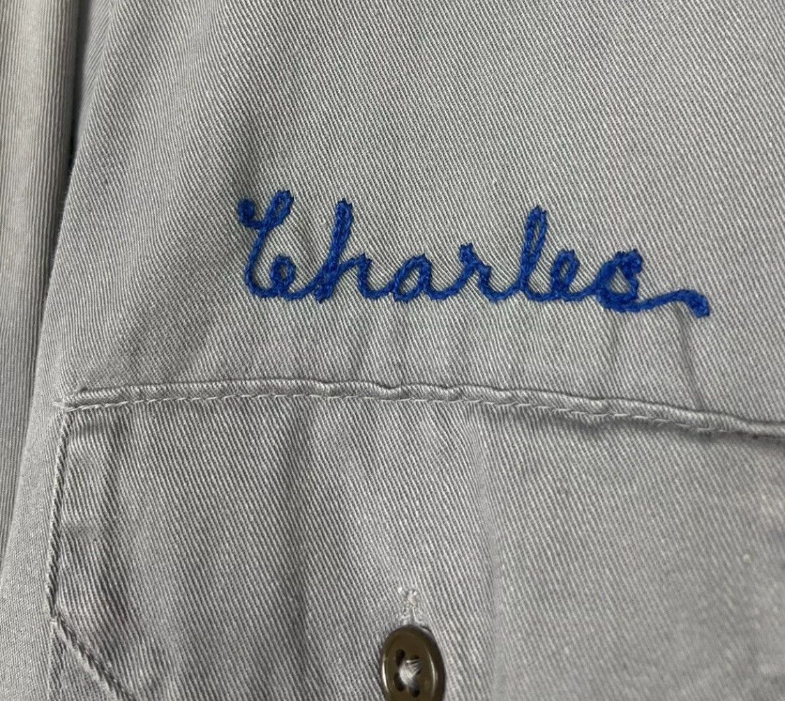 Carhartt × Vintage 30s-40s CARHARTT USA Heart Tag Sanforized Work Shirt Mens M Size US M / EU 48-50 / 2 - 5 Thumbnail