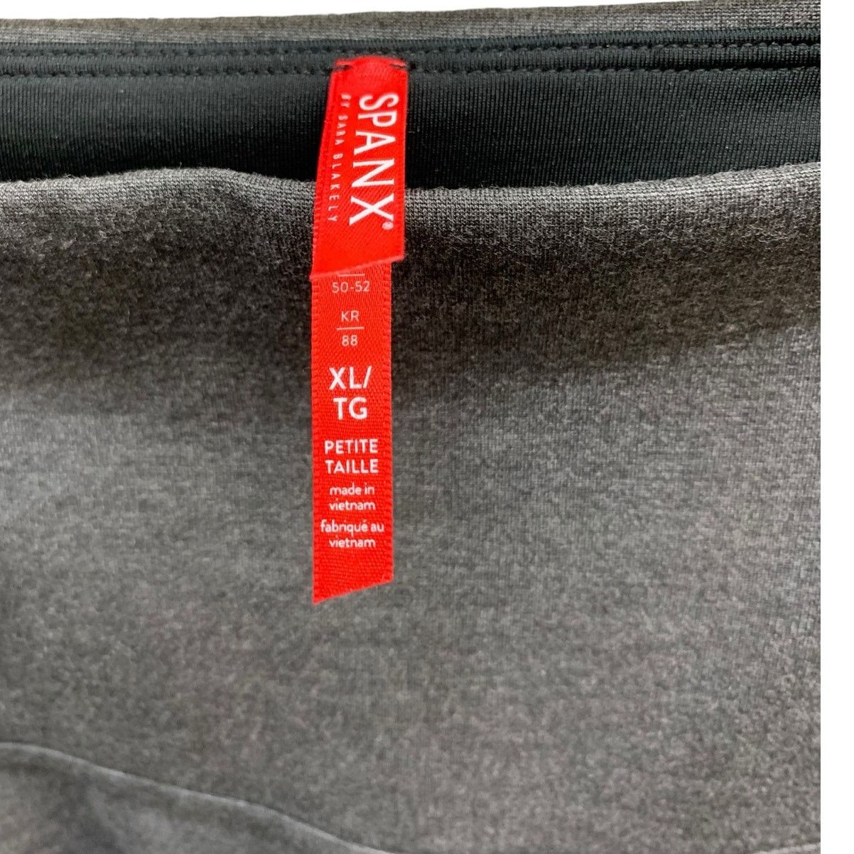 Spanx SPANX Dark Gray Leggings SZ XL Petite Size 38" / US 16 / IT 52 - 2 Thumbnail