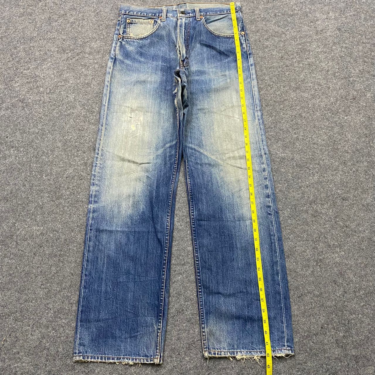 Levi's Vintage Clothing Vintage Levis 503 Distressed Denim Kurt Cobain Style Size US 31 - 3 Thumbnail