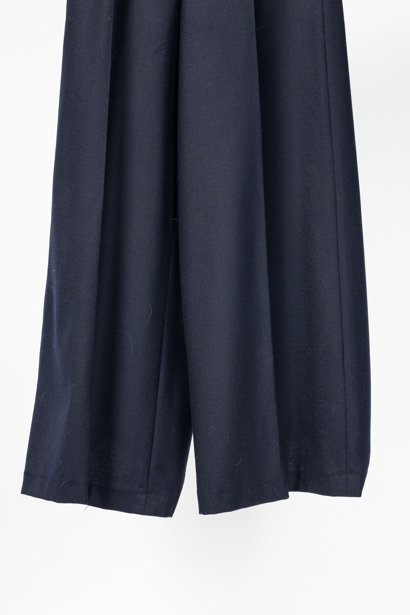 Tibi Tibi Murray Navy Superfine Wool Flannel Trouser Size 27" / US 4 / IT 40 - 5 Thumbnail