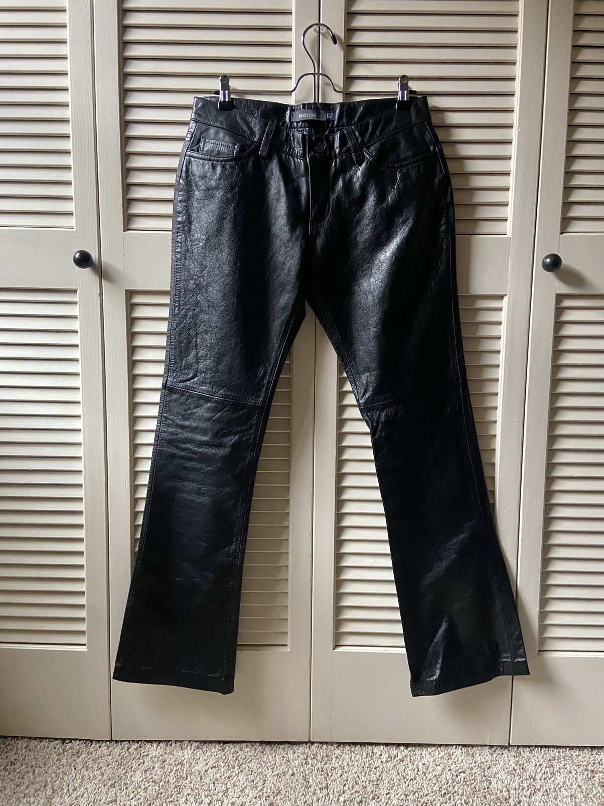 名作 カニエ着用 OLD GAP bootcut leather pants 名作 カニエ着用 OLD GAP bootcut leather pants 名作 カニエ