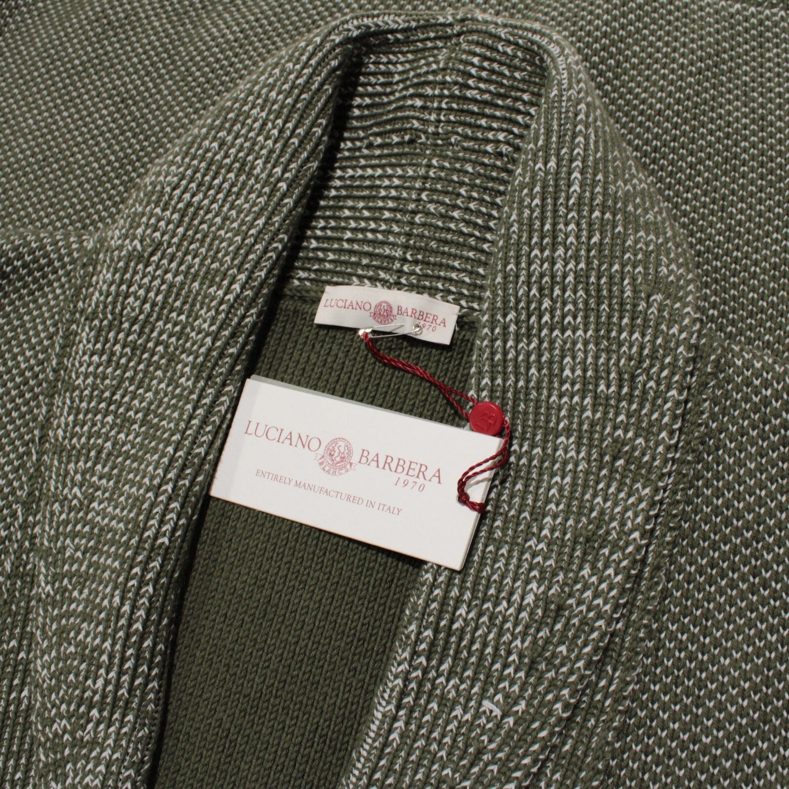 Luciano Barbera Sweater Size US M in Green