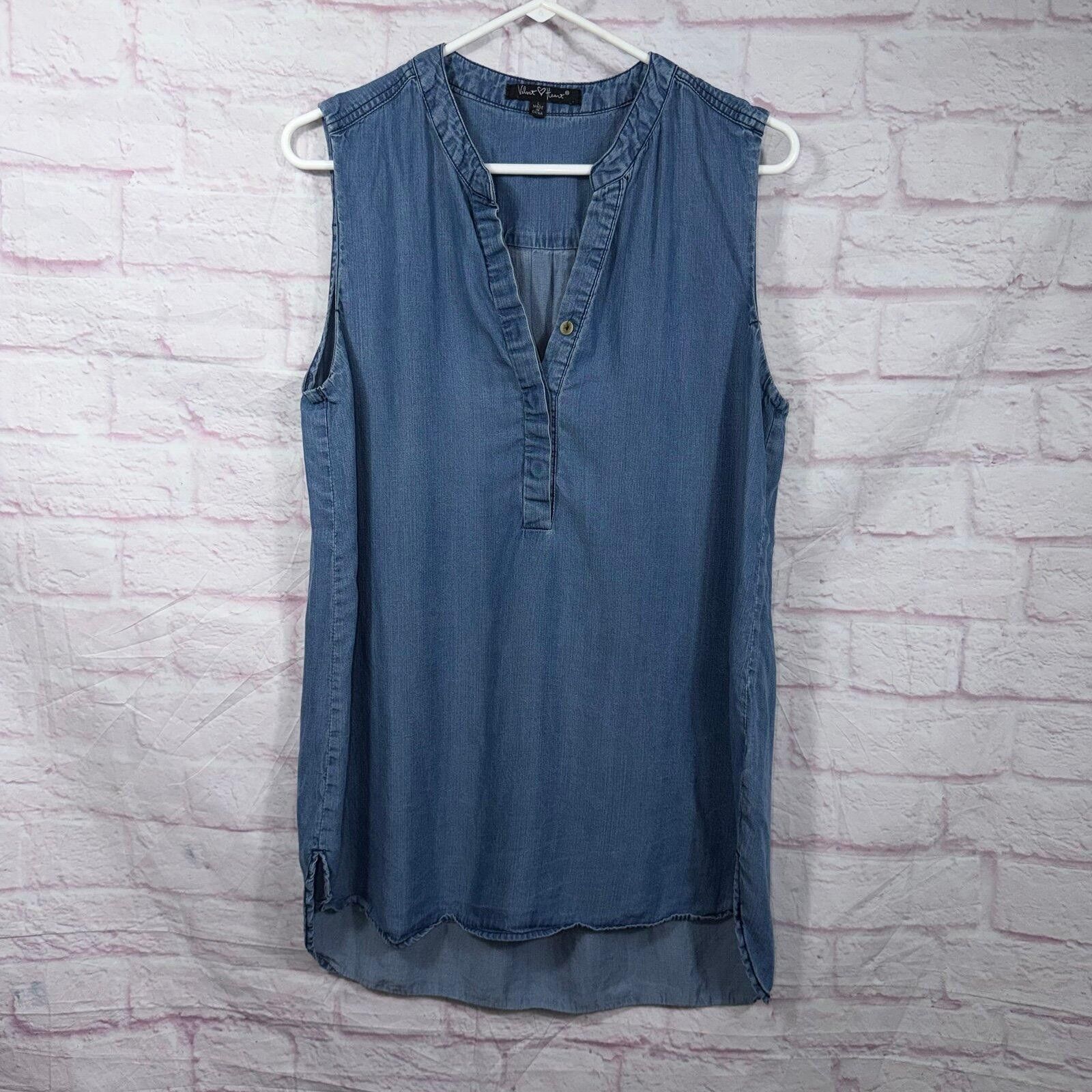 Other Velvet Heart Women's Sleeveless Tencel Top - Size L Size L / US 10 / IT 46 - 1 Thumbnail