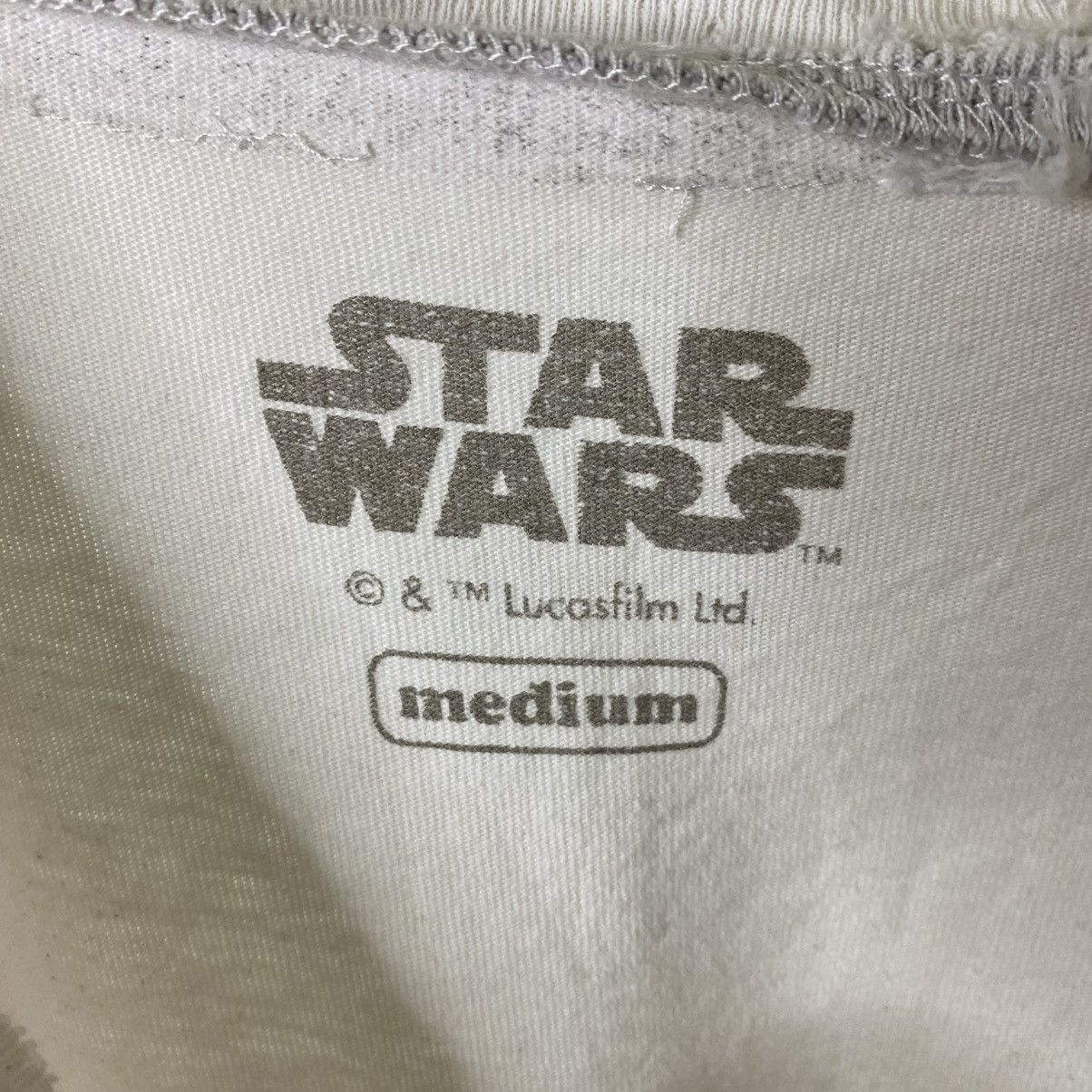 Star Wars Y2k Star Wars Distressed T Shirt Size US XL / EU 56 / 4 - 4 Thumbnail