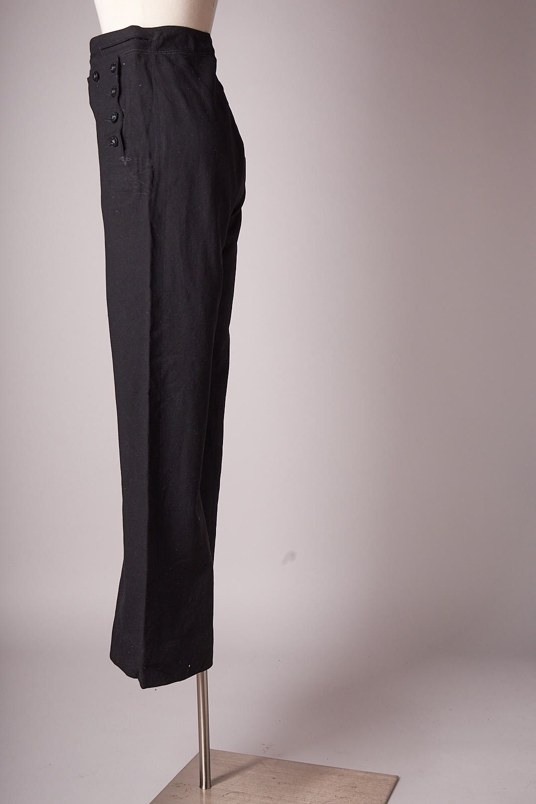 Other 60s Black Vietnam War US Navy Uniform Pants Trousers Size US 27 - 2 Thumbnail