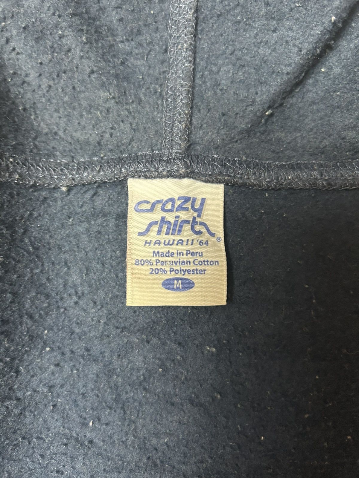 Other CRAZY SHIRT HAWAII ‘64 ZIPPER HOODIE SWEATER Size US M / EU 48-50 / 2 - 7 Thumbnail