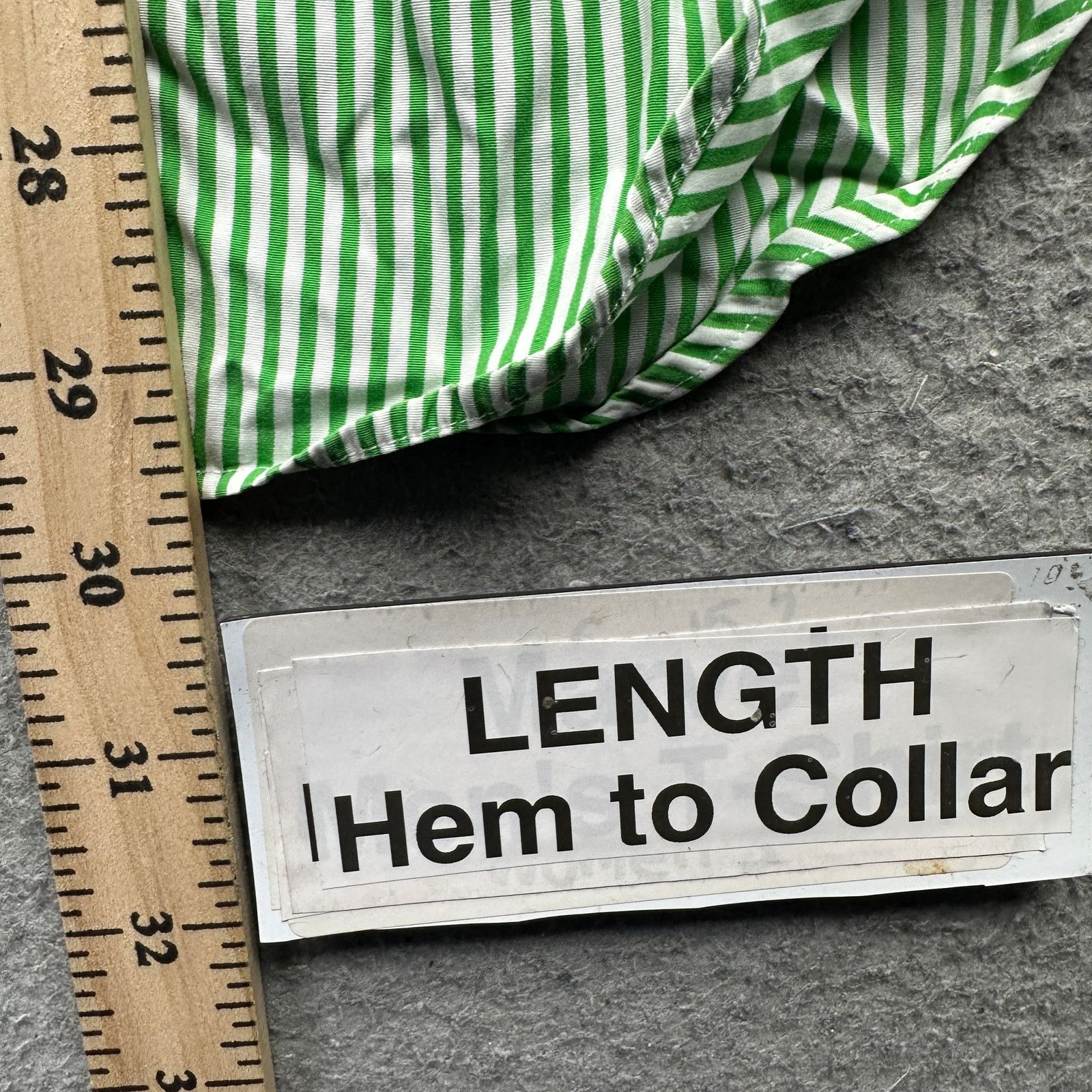 Polo Ralph Lauren Vintage Polo Ralph Lauren Green Striped Button Shirt Mens M Size US M / EU 48-50 / 2 - 6 Thumbnail
