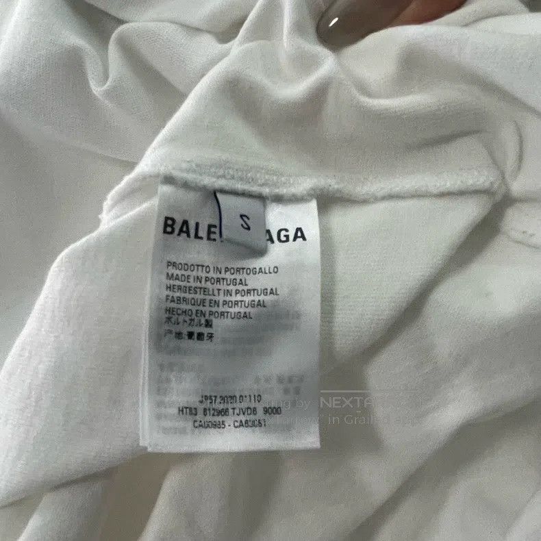 Balenciaga Balenciaga Chest Double B Logo Ring Short Sleeve T-Shirt Size US S / EU 44-46 / 1 - 5 Thumbnail