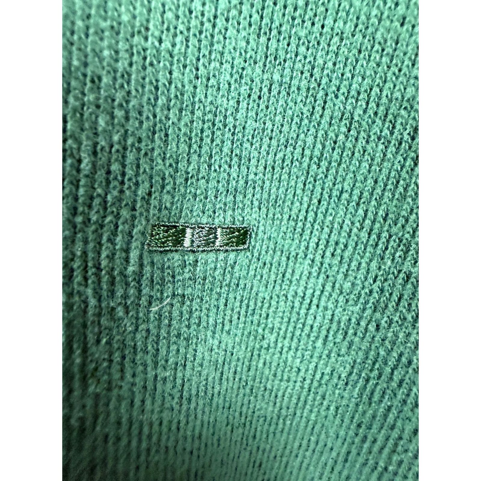Alexander Julian VINTAGE Alexander Julian Polo Shirt Men XL Green 90s Ribbed Heavyweight Cotton Knit Casual Business 90s Mens XL Green Polo Size US XL / EU 56 / 4 - 6 Thumbnail