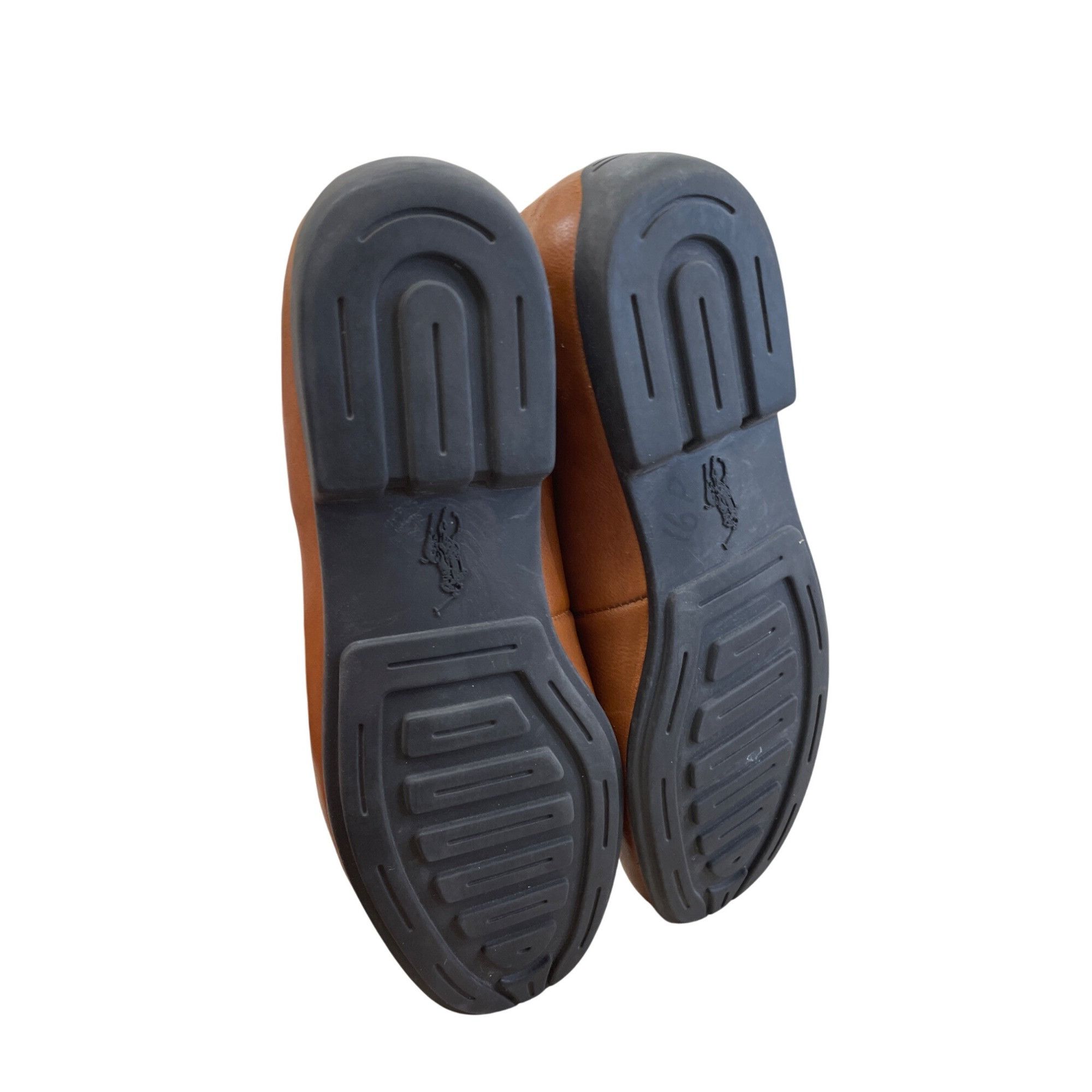 Polo Ralph Lauren Polo Ralph Lauren Allon Mens Brown Leather Slip-On Loafers S Size US 7.5 / EU 40-41 - 8 Thumbnail