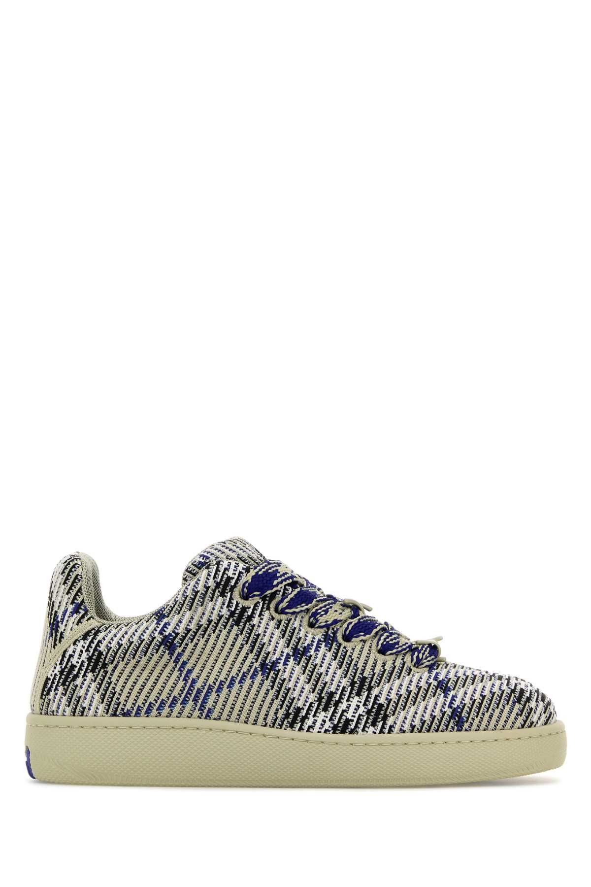 Burberry Embroidered Fabric Box Sneakers Size US 7 / EU 40 - 1 Thumbnail