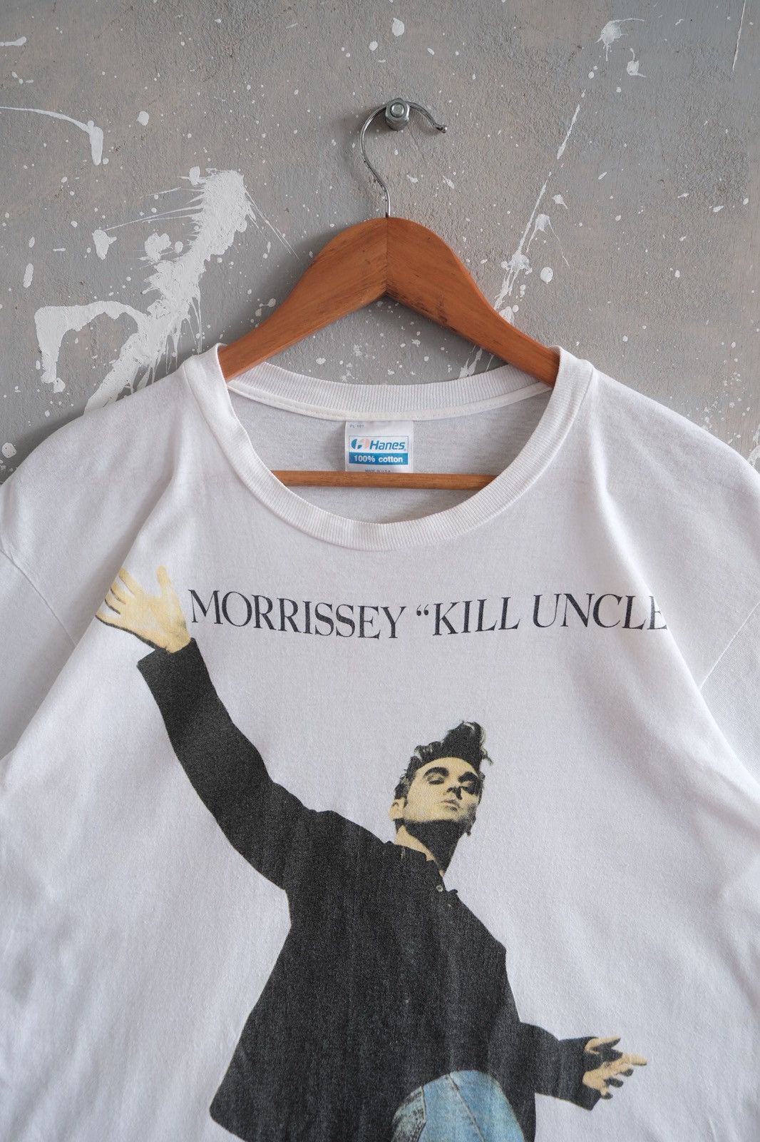 Morrissey Vintage 1991 Morrissey “Kill Uncle” Album Glam Rock Tee Size US L / EU 52-54 / 3 - 2 Thumbnail
