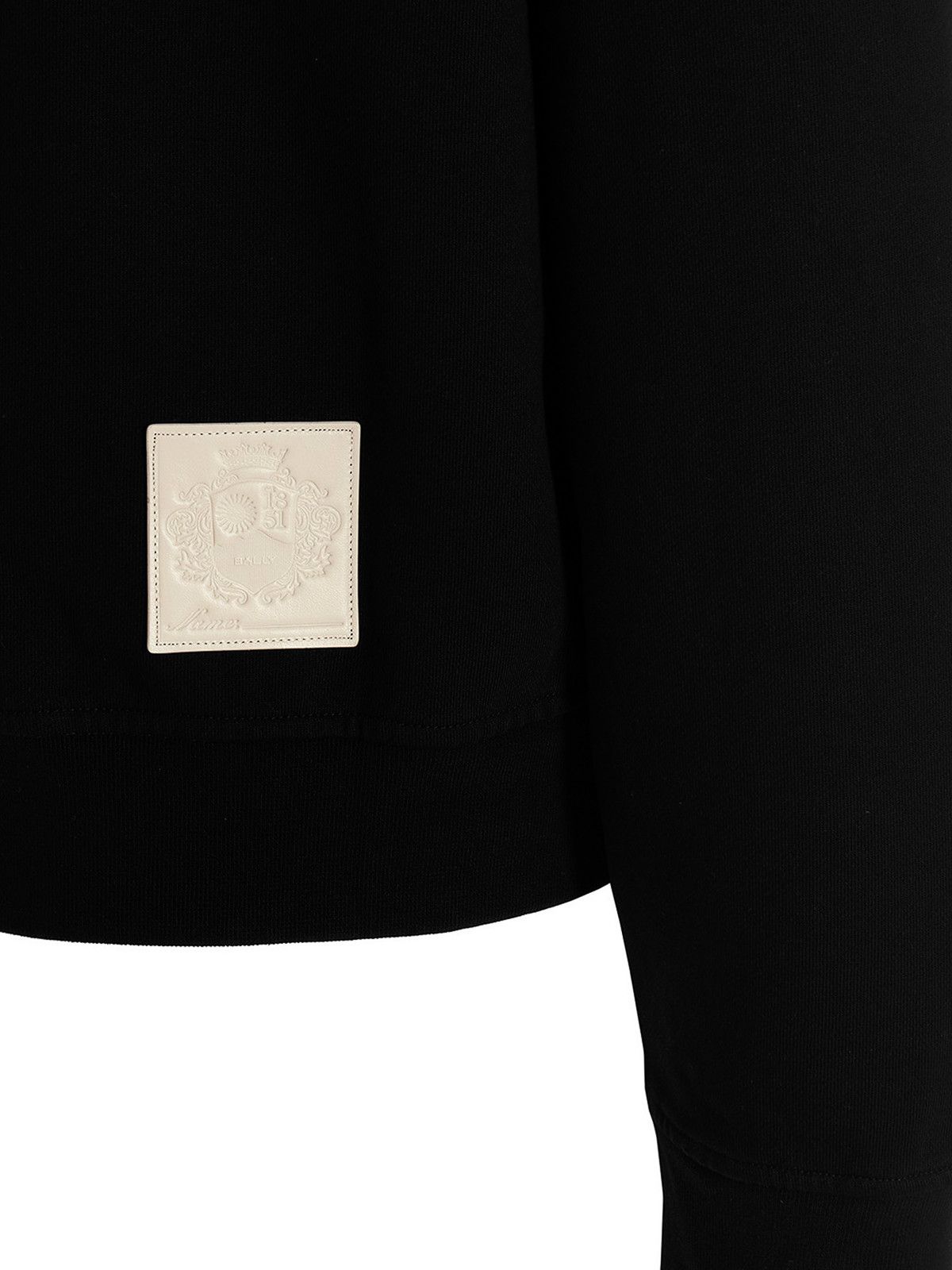 Bally o1y1224 Long Sleeves Curling Capsule Sweatshirt in Black Size US M / EU 48-50 / 2 - 4 Thumbnail