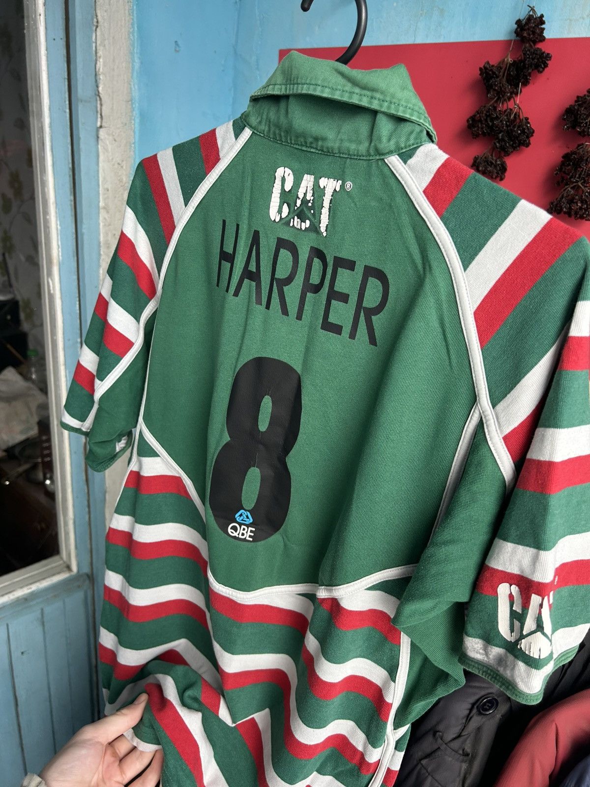 Canterbury of New Zealand × Vintage Canterbury Leicester Tigers Rugby Jersey Football T-shirt Size US M / EU 48-50 / 2 - 10 Thumbnail