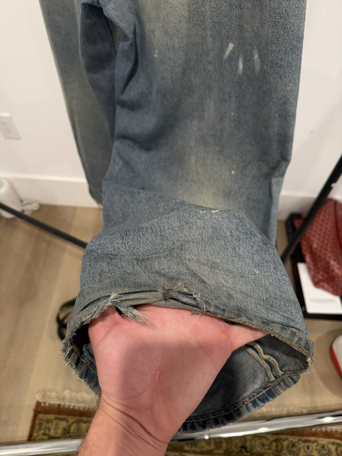Acne Studios Acne Studios 2023 Blue Painter Denim Size US 32 / EU 48 - 8 Thumbnail