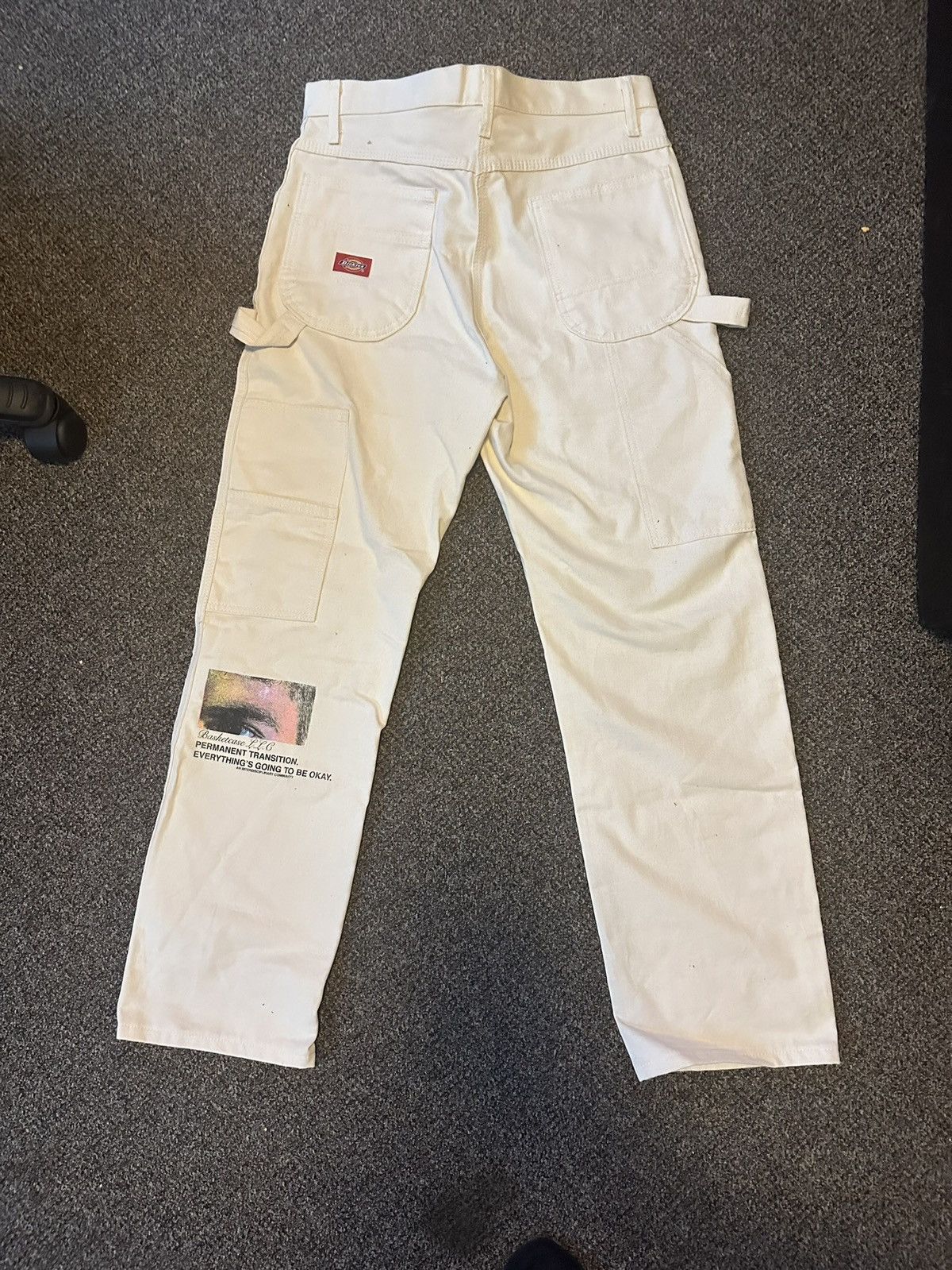 Dickies × basketcase gallery Carpenter Pants ‘QUARTER FACE’ Size US 30 / EU 46 - 1 Thumbnail