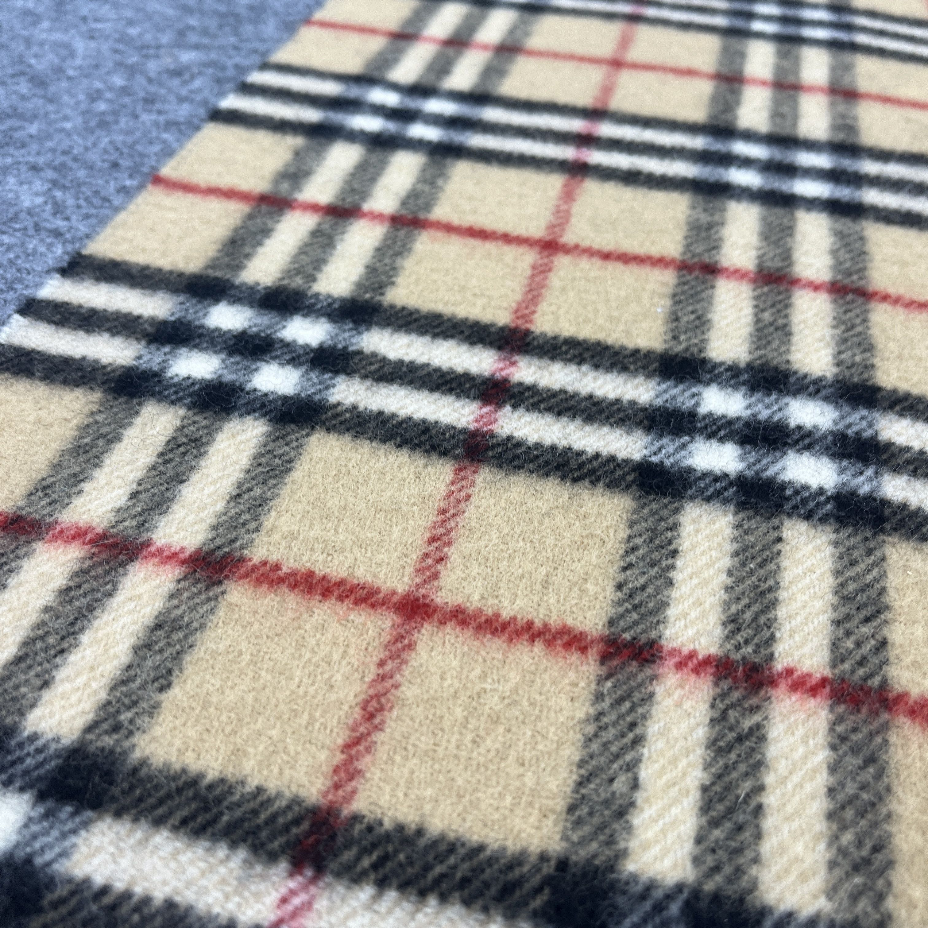Burberry × Vintage Vintage Burberry Stole / Scarf / Muffler / Neckwear T986 Size ONE SIZE - 6 Thumbnail