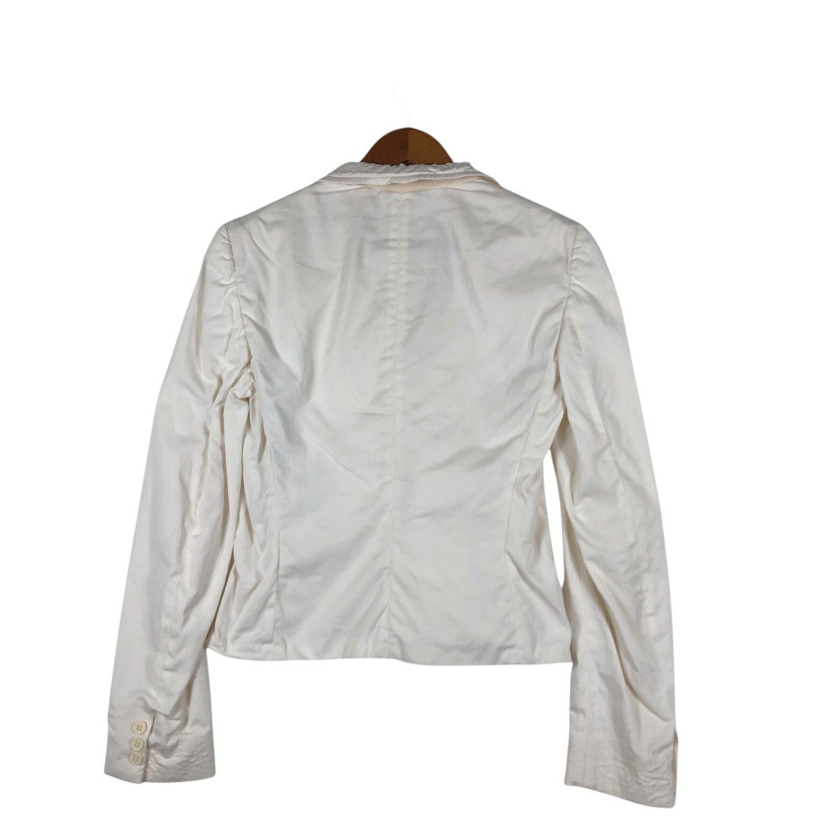 Max Mara MAX MARA Weekend White Blazer Jacket Size XS / US 0-2 / IT 36-38 - 2 Thumbnail