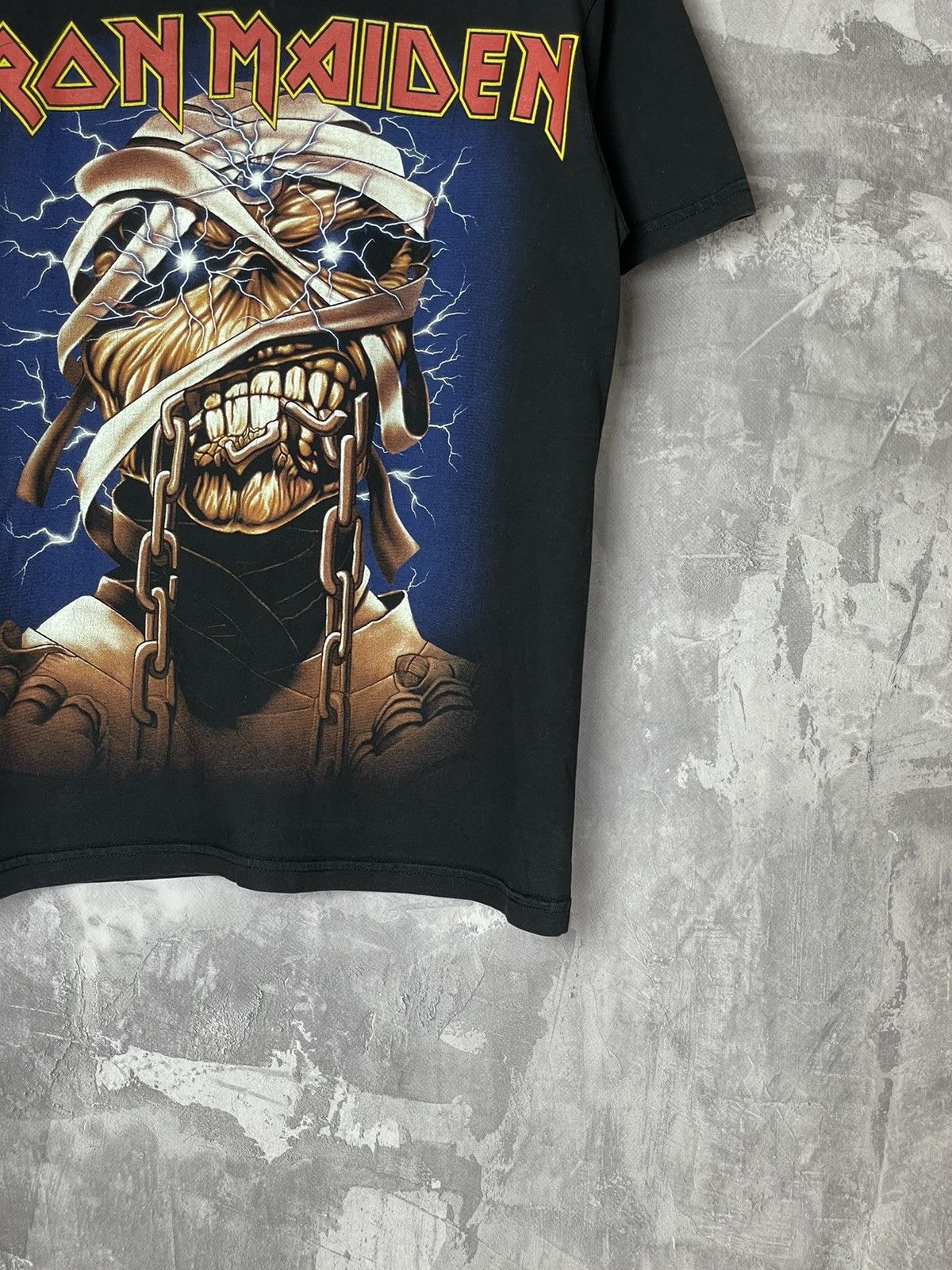 Band Tees × Iron Maiden × Vintage Iron Maiden Killers Vintage Rock Band T-Shirt Tee 90s Size US S / EU 44-46 / 1 - 7 Thumbnail