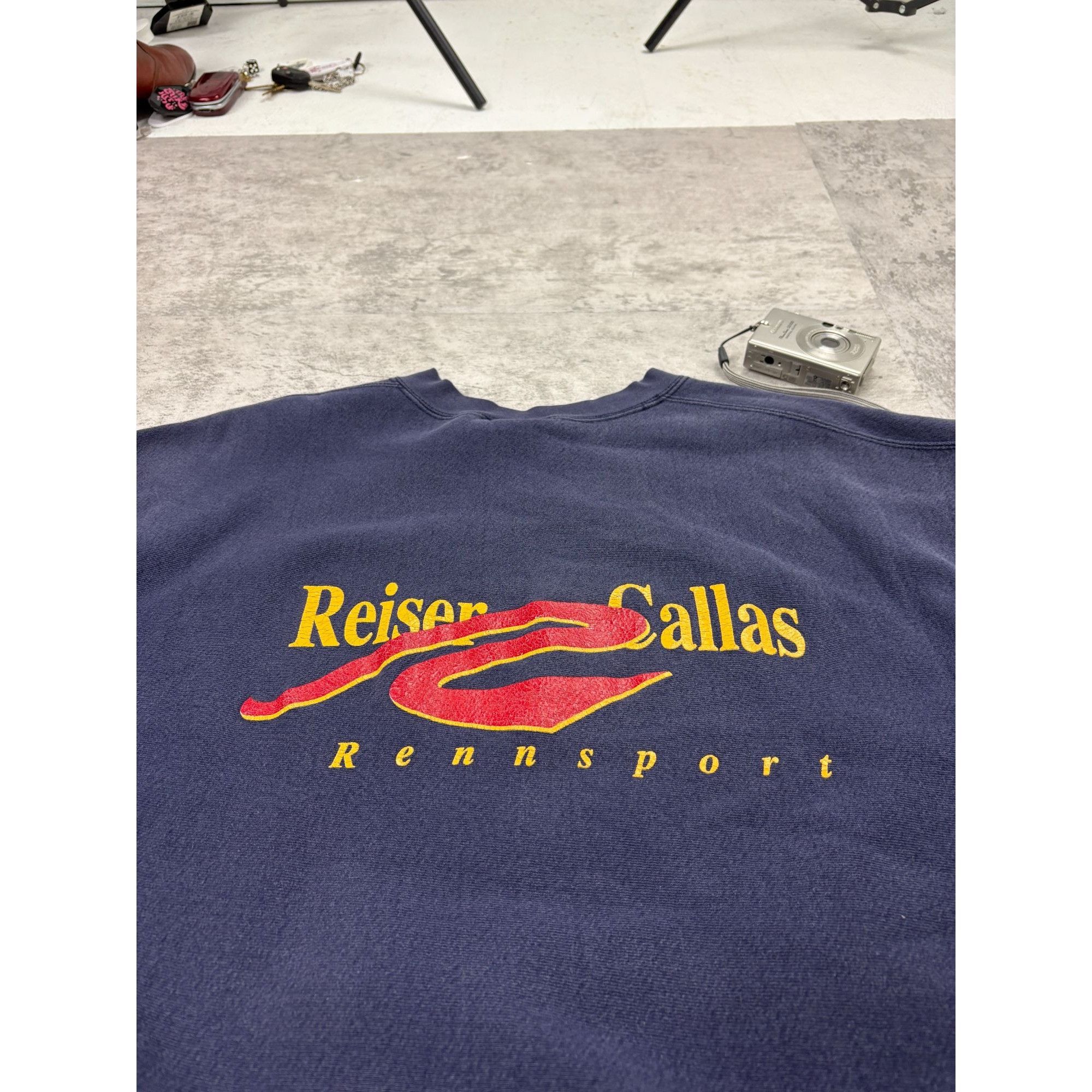 Lee Vintage 90s Lee Reiser Callas Thick Crewneck Size US XL / EU 56 / 4 - 3 Thumbnail