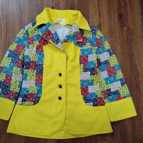 Other Vintage R&K Originals Flower Patchwork Western Shirt Size M / US 6-8 / IT 42-44 - 3 Thumbnail