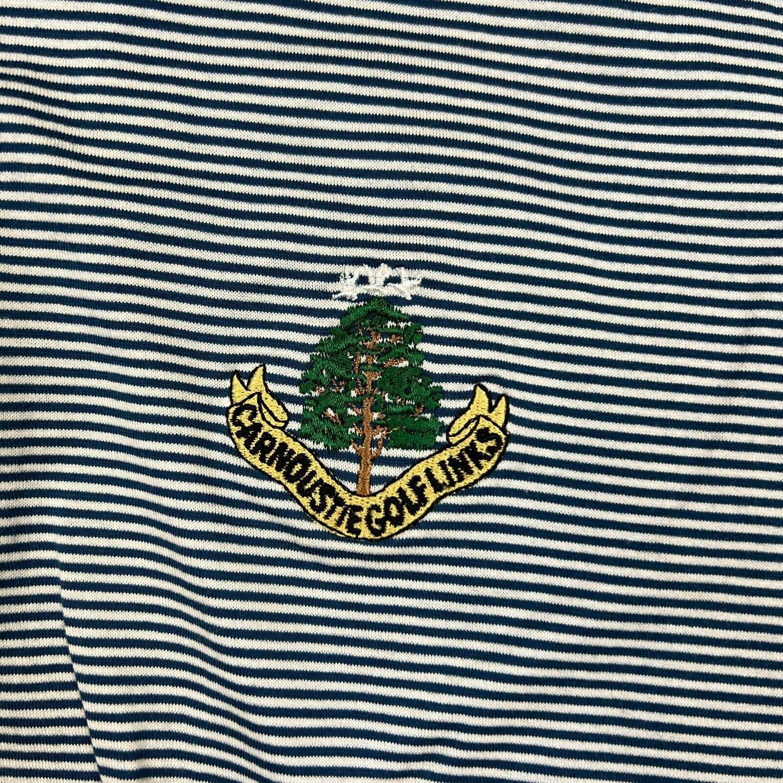 Tommy Hilfiger Vintage 90s Tommy Hilfiger Golf Striped Spell Out Polo Shirt Size US L / EU 52-54 / 3 - 4 Thumbnail