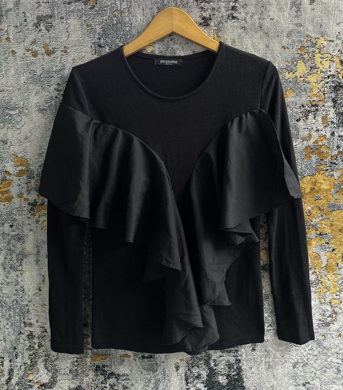 Issey Miyake NICE DESIGN AWESOME UNDEFINED LONG SLEEVE ISSEY YOHJI STYLE Size S / US 4 / IT 40 - 1 Thumbnail