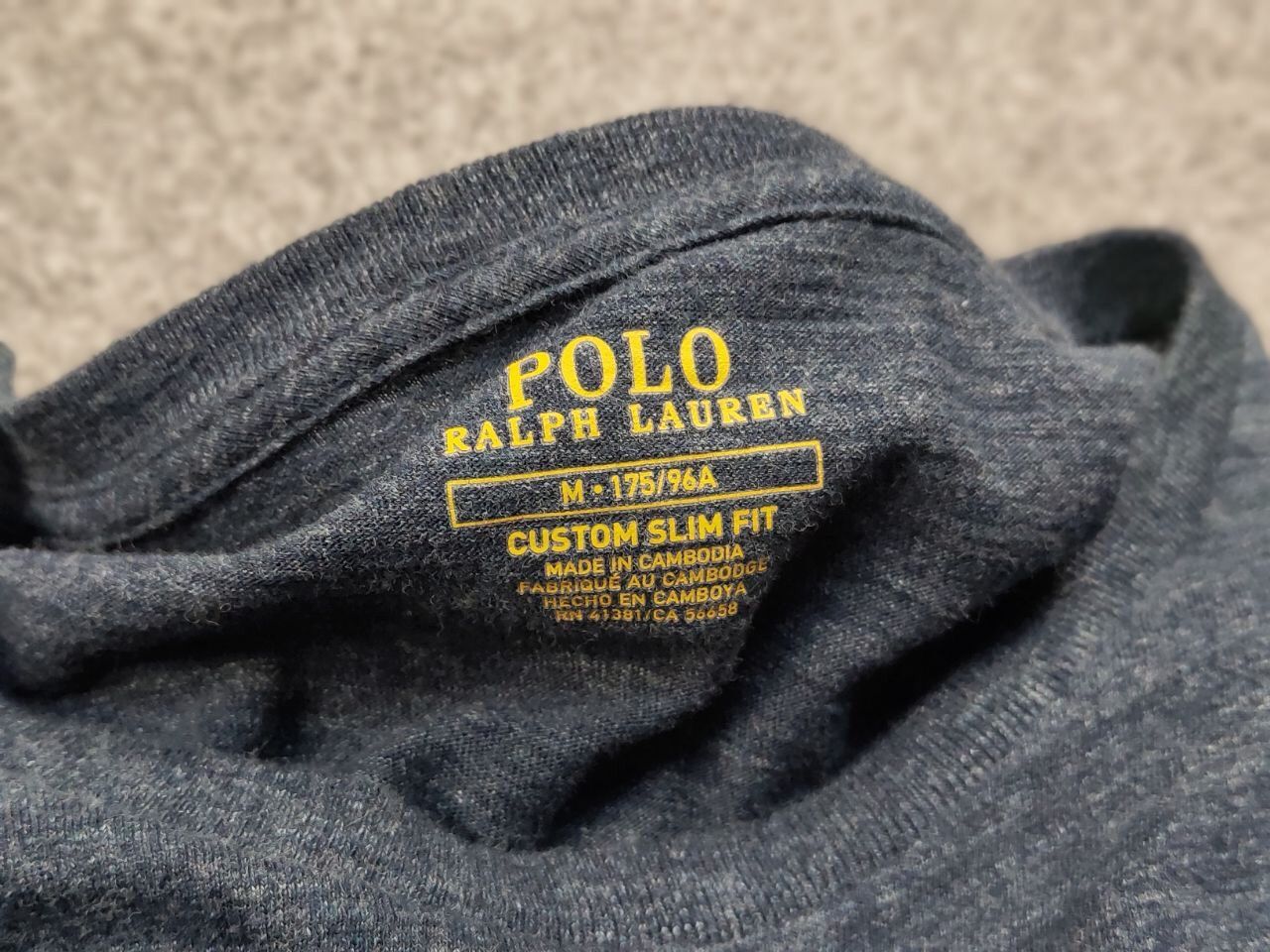 Polo Ralph Lauren Polo Ralph Lauren light long sleeve Dark Blue logo t shirt Size US M / EU 48-50 / 2 - 15 Thumbnail