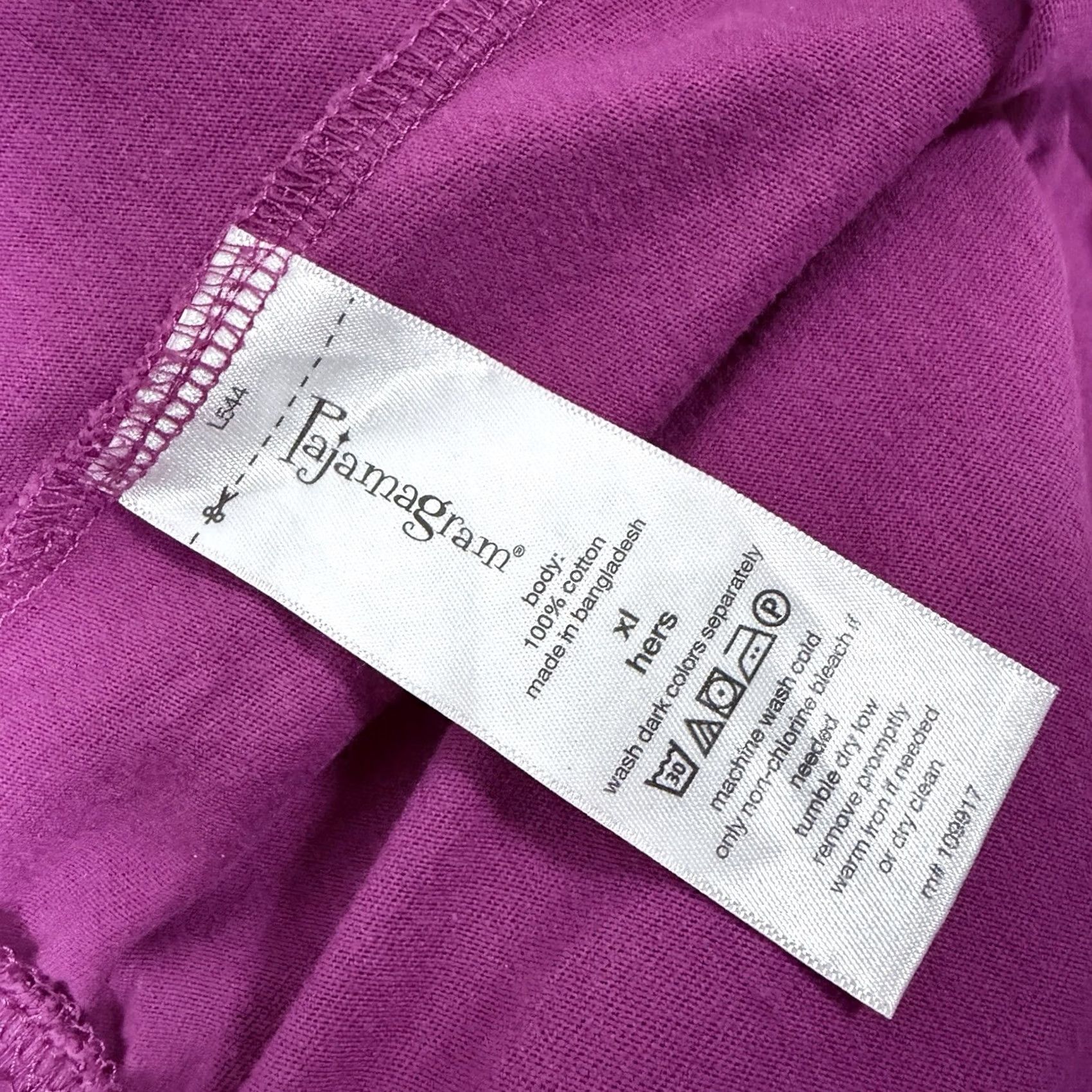 Vintage Pajamagram Polka Dots Capri Pajama Pant Women's XL Pink Capris Womens XL Pajama Pants Polka Dots PajamaGram Size 40" / US 18 - 6 Thumbnail