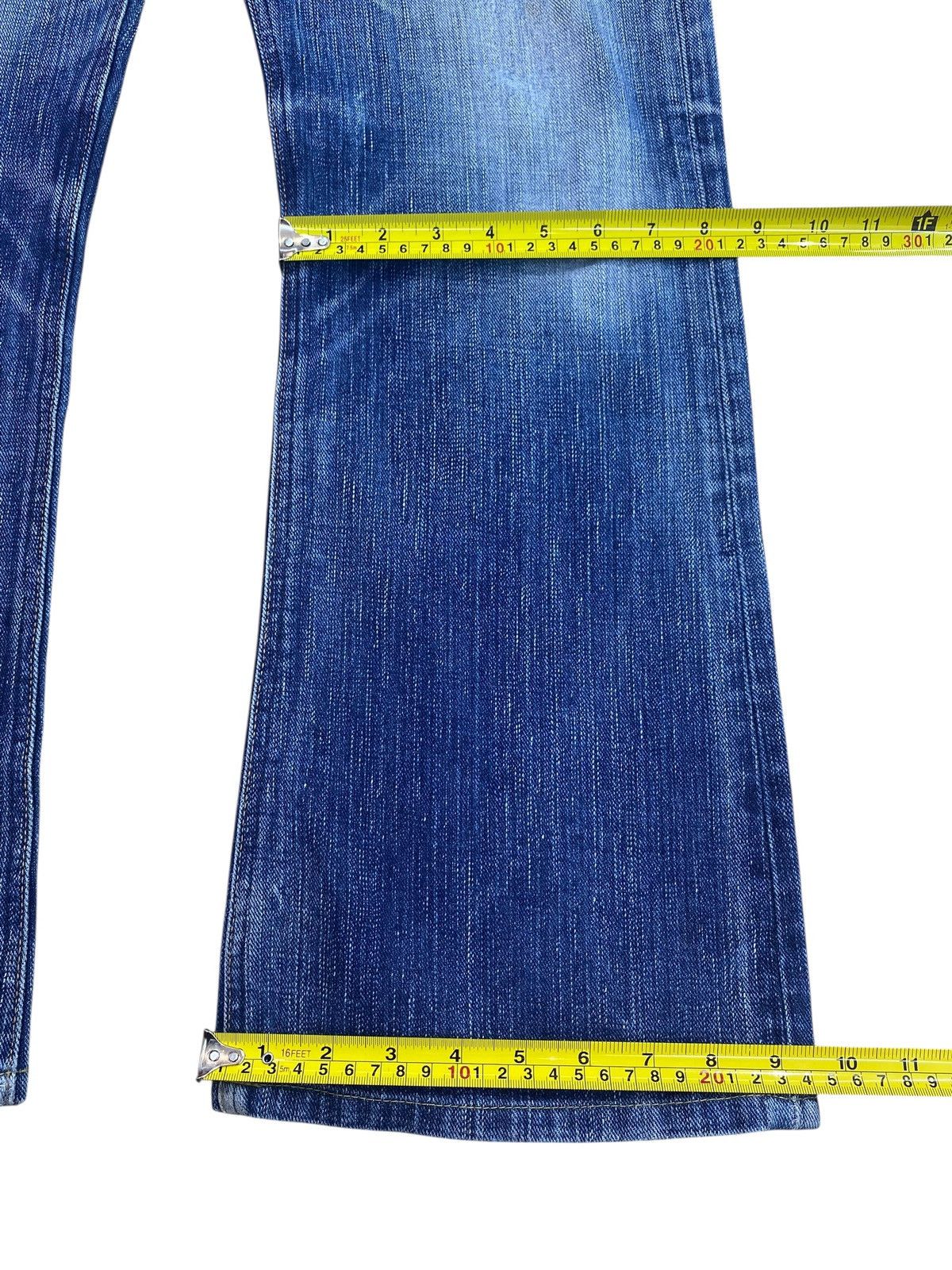 Edwin Edwin Whiskers Faded Wash Style Bootcut Jeans Size US 34 / EU 50 - 11 Thumbnail