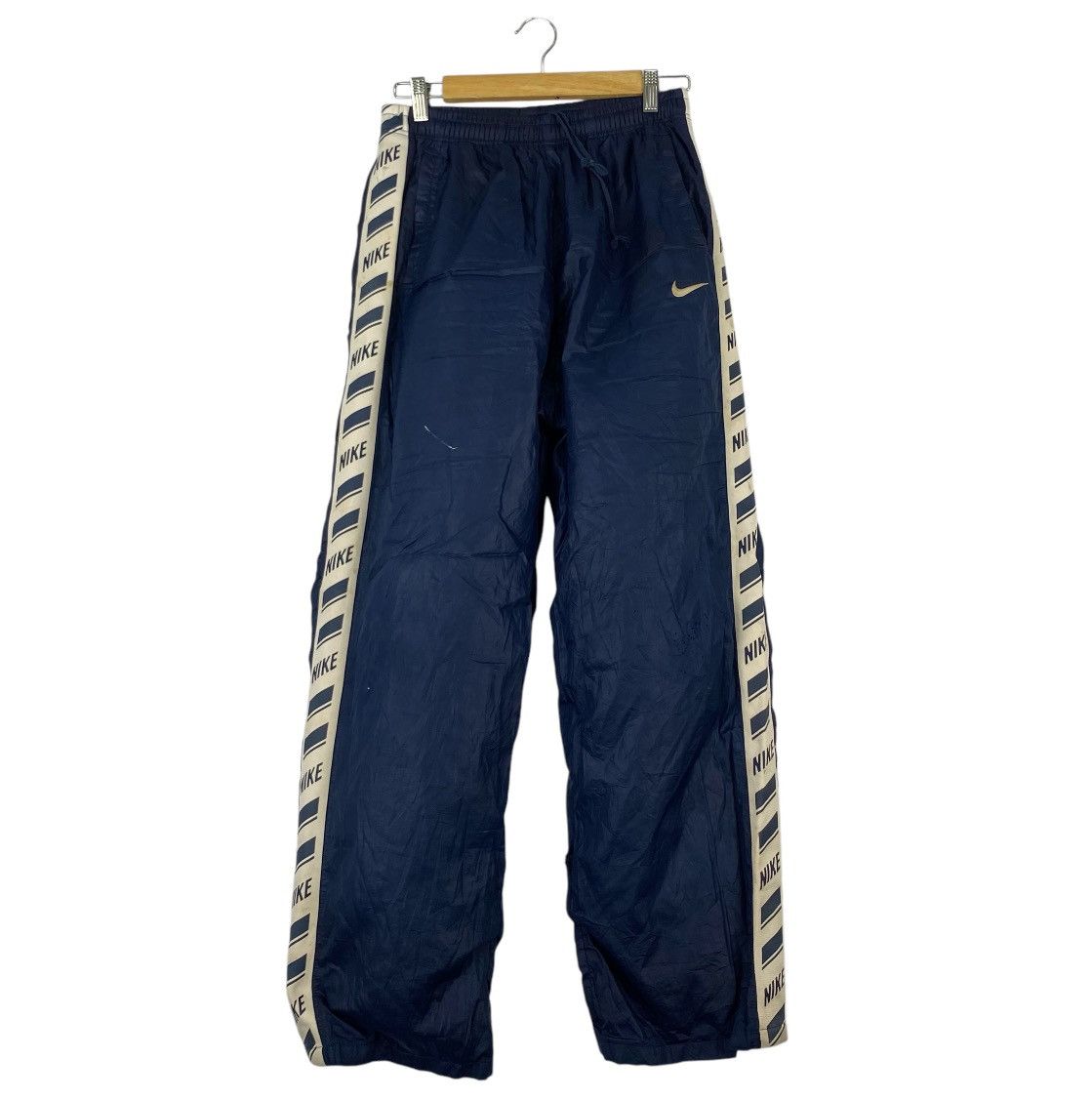 Designer × Nike × Vintage Vintage Nike side tape, Men's Fashion, Bottoms, Joggers Size US 29 - 1 Thumbnail