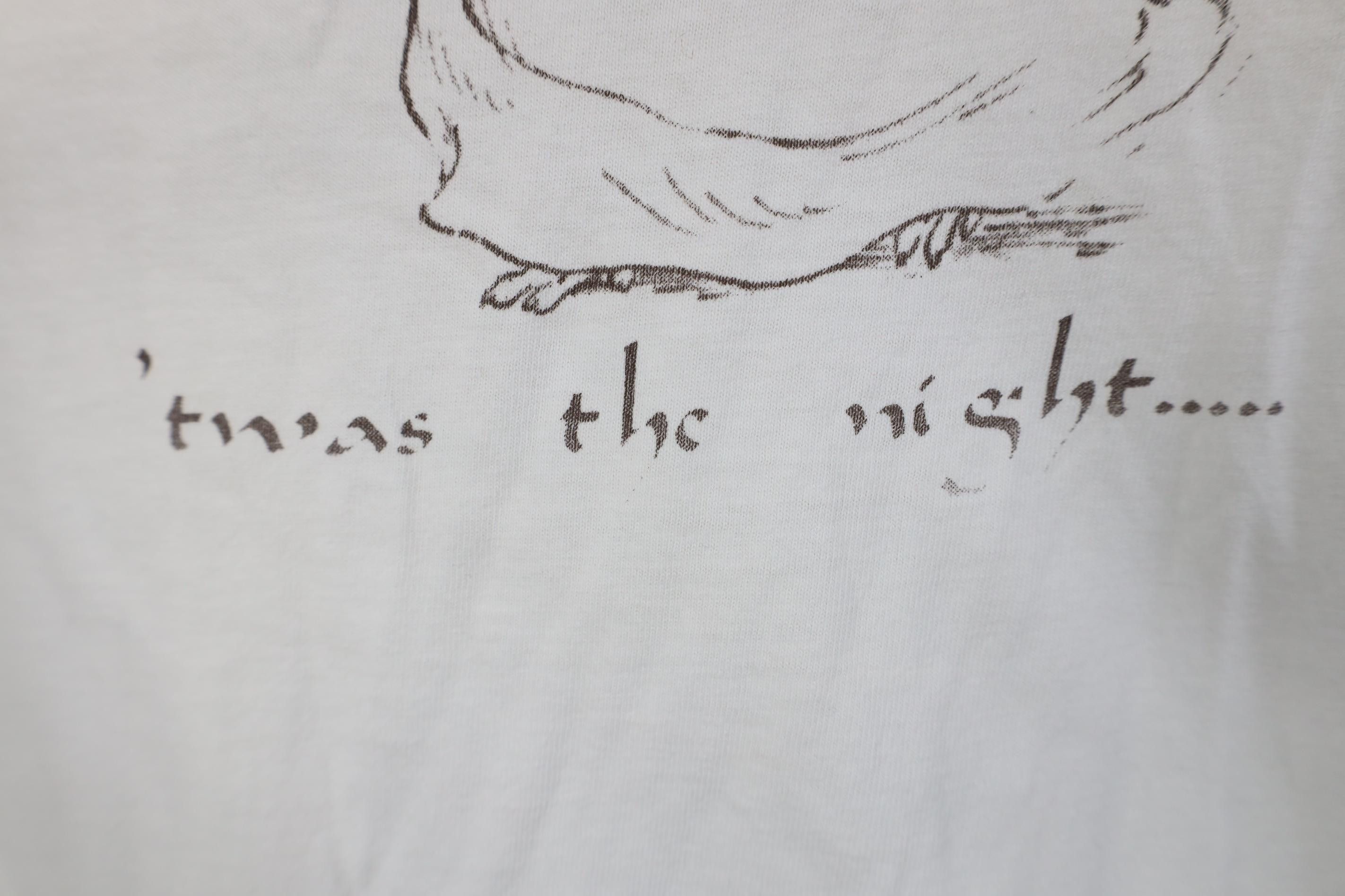 Vintage Vintage 80s 90s Christmas Mouse Twas the Night T-Shirt USA Size L / US 10 / IT 46 - 5 Thumbnail