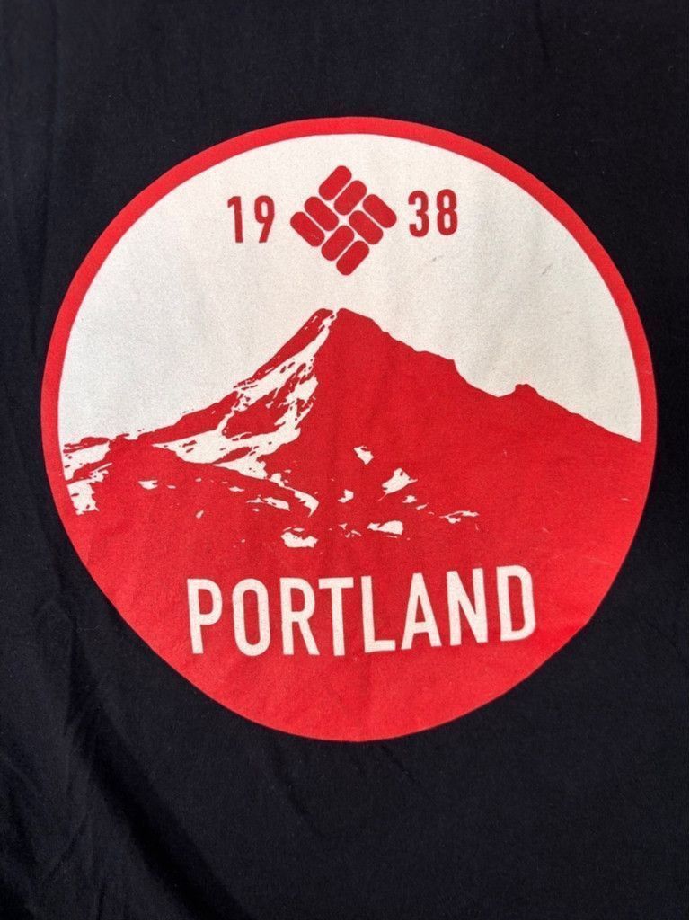Columbia Men's Columbia Portland Graphic T-Shirt, XL, Black Size US XL / EU 56 / 4 - 1 Thumbnail