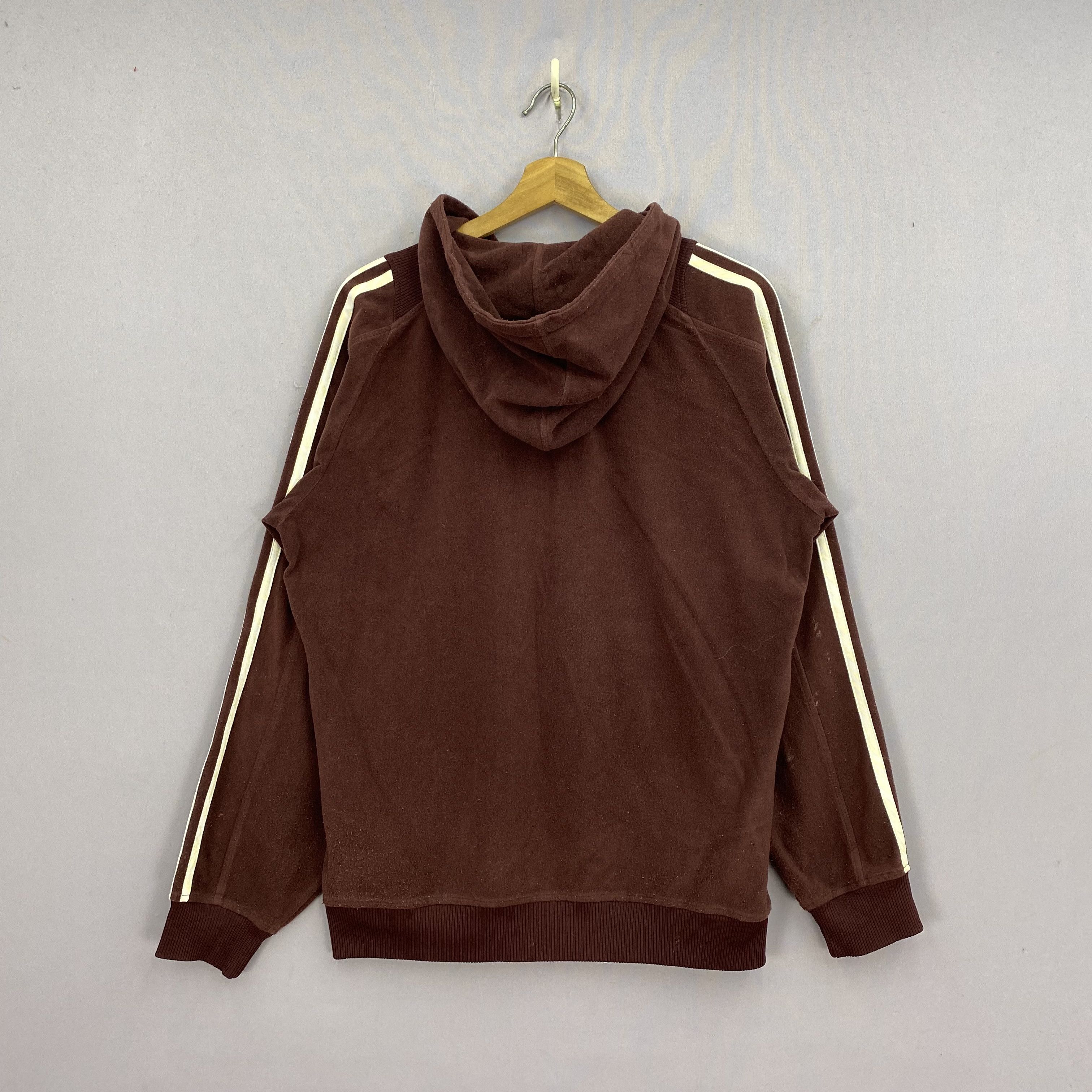 Adidas Vintage Y2K Adidas Sweater Zipper Hoodie Sweatshirt Size US M / EU 48-50 / 2 - 2 Thumbnail