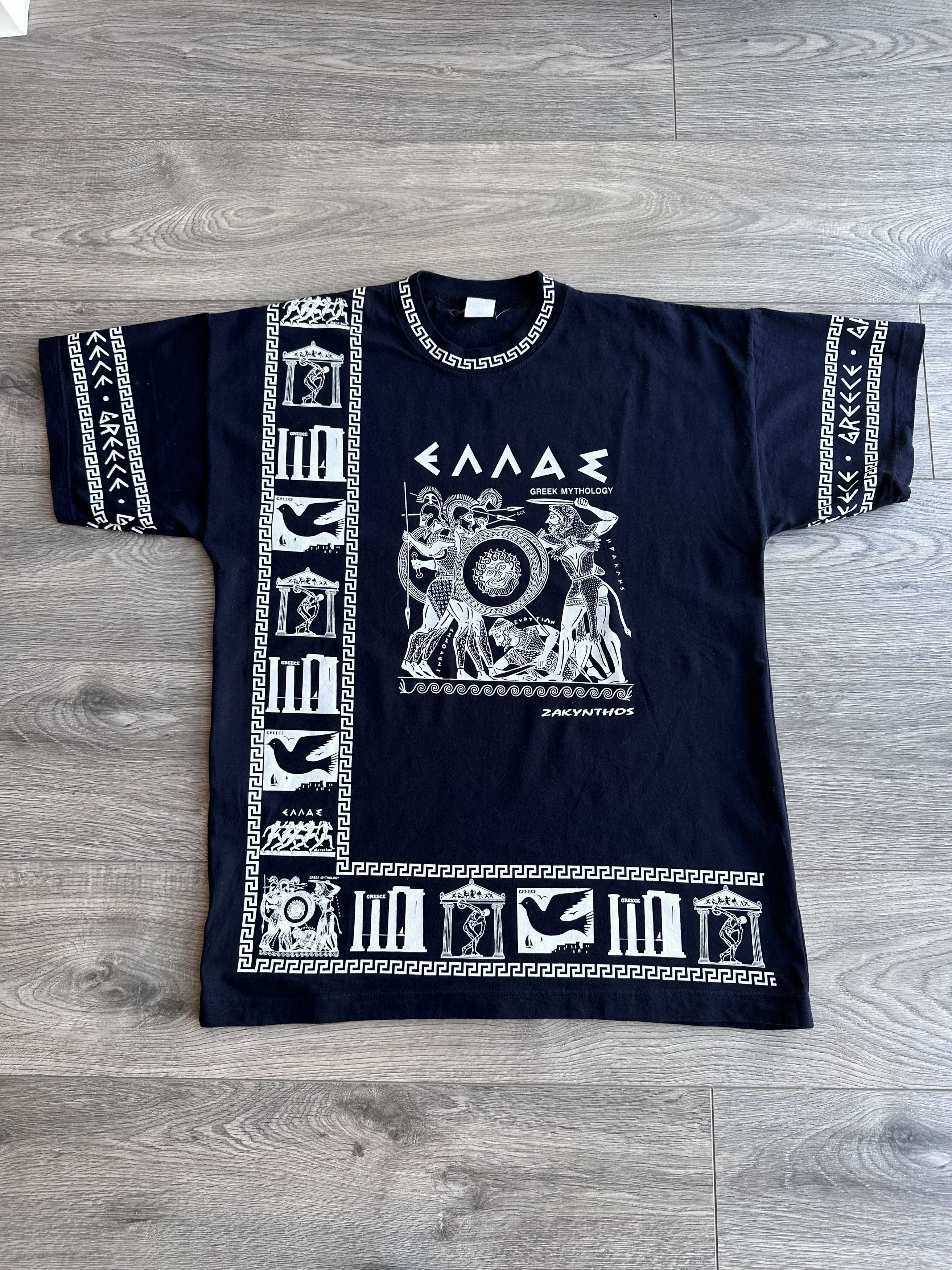 Vintage GREEK MYTHOLOGY Vintage t shirt Size US L / EU 52-54 / 3 - 1 Thumbnail