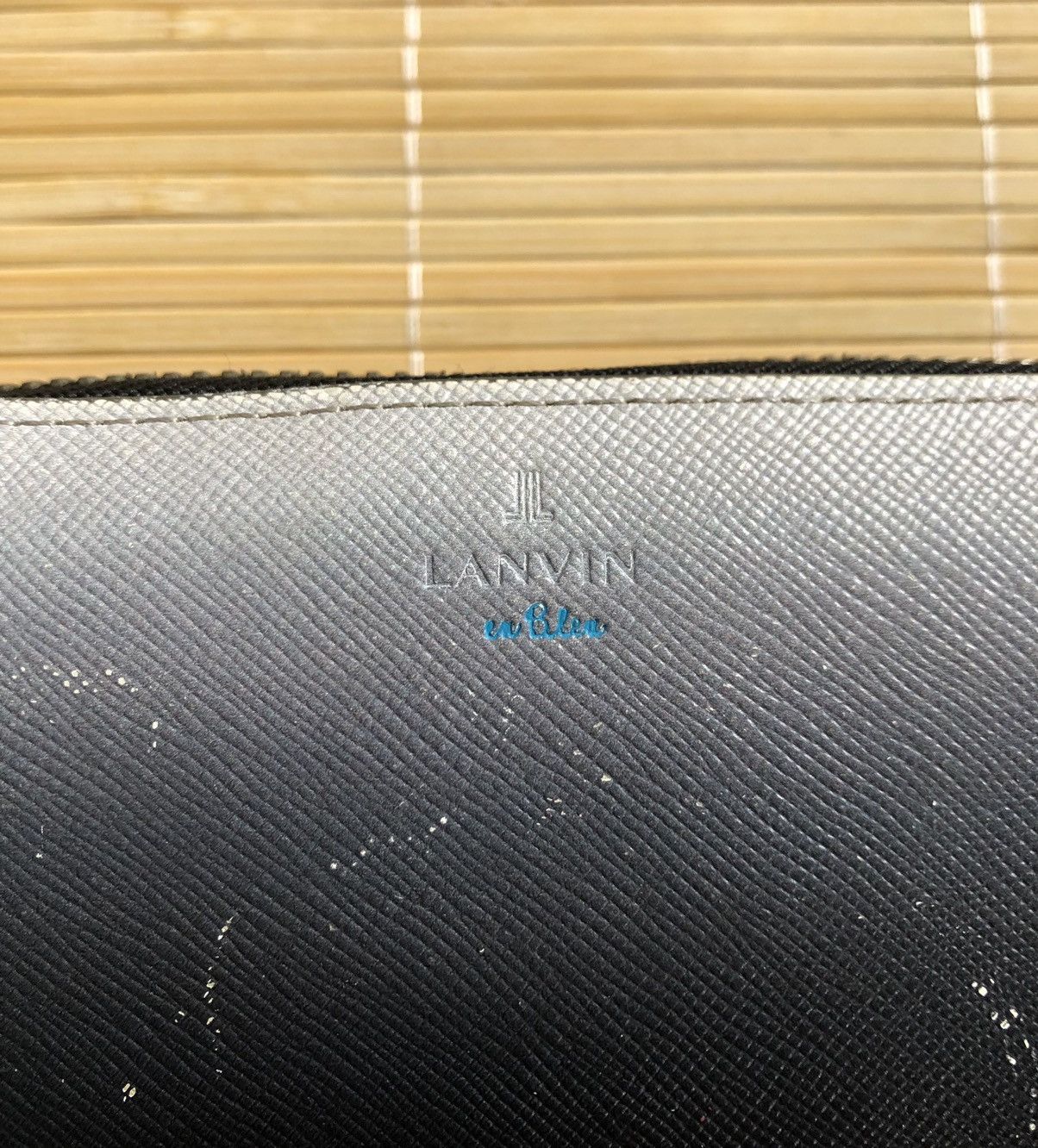 Designer × Lanvin Lanvin en bleu long wallet two tone Size ONE SIZE - 3 Thumbnail