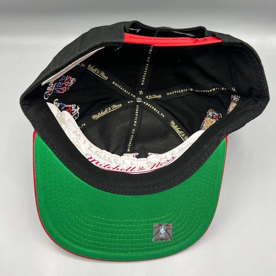 Mitchell & Ness Chicago Bulls Hat Men NBA Finals Mitchell & Ness Snap Back Size ONE SIZE - 2 Thumbnail