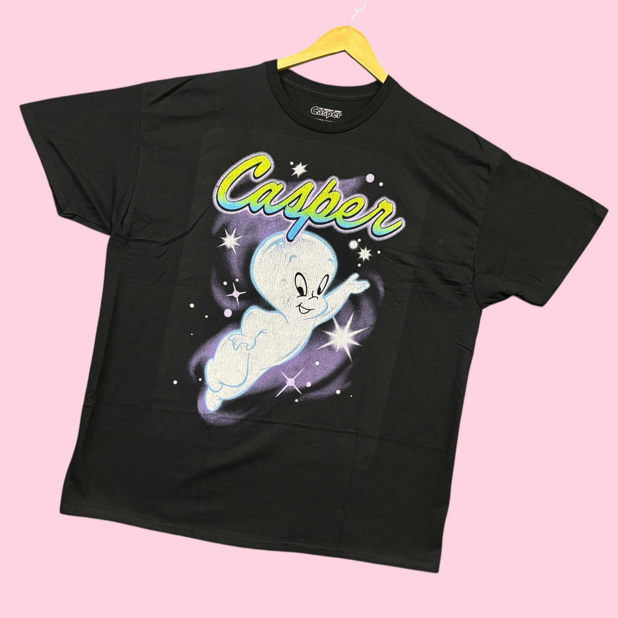 Other Casper The Friendly Ghost Airbrush Cartoon Poster Tee 2X Size US XXL / EU 58 / 5 - 3 Thumbnail