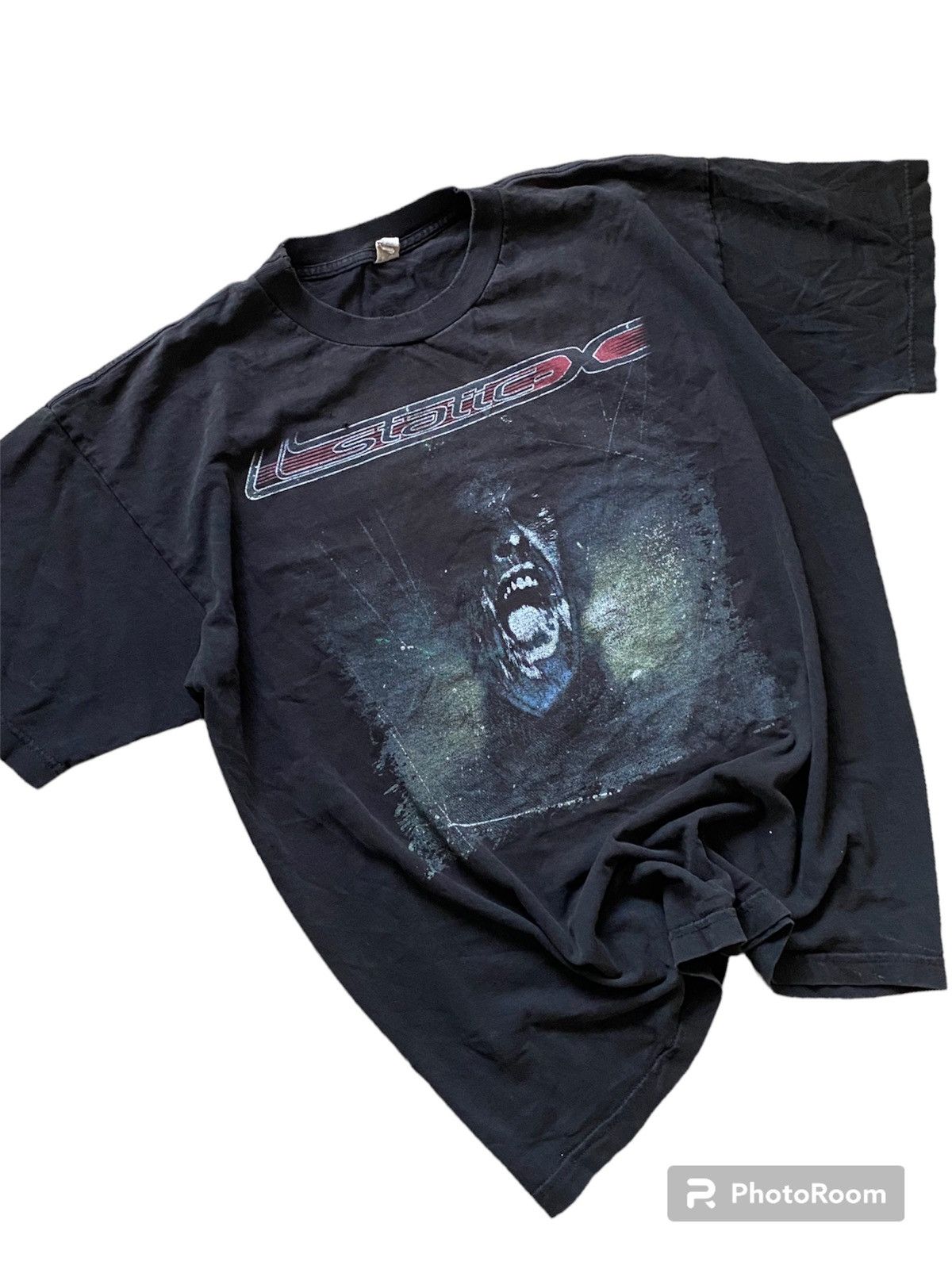 Vintage Vintage 90’s Staticx band tshirt Grailed
