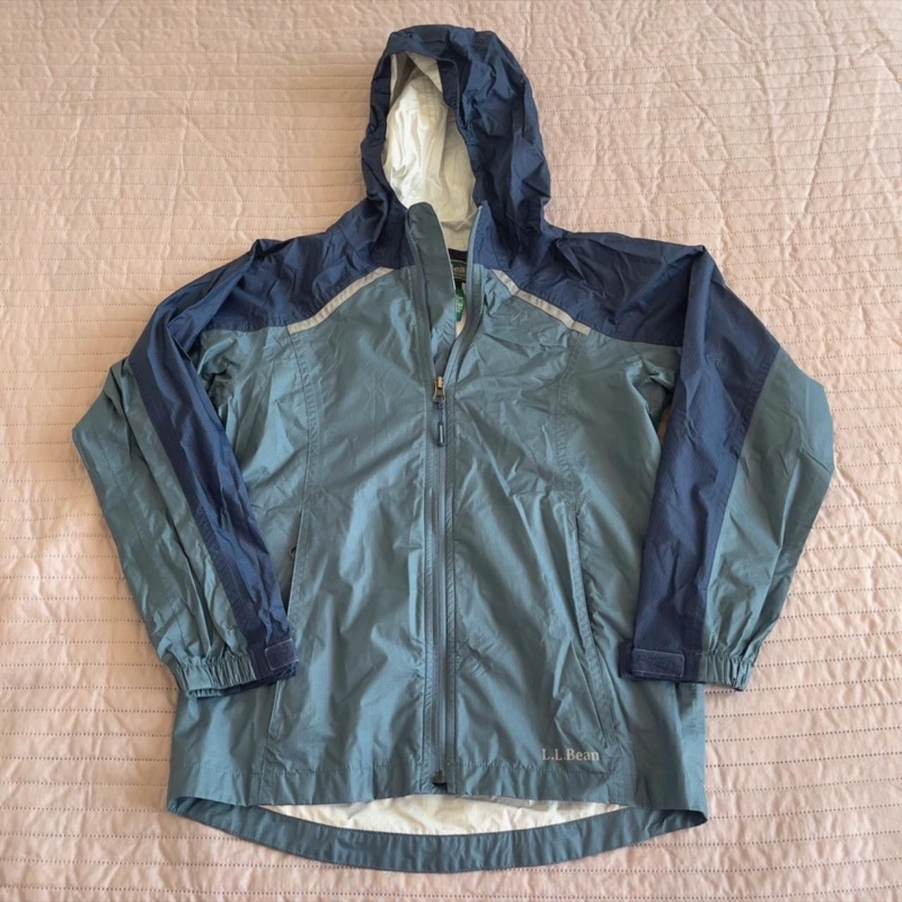 L.L. Bean L.L. Bean Womens Windbreaker Jacket Blue Medium With Hood Size M / US 6-8 / IT 42-44 - 7 Thumbnail