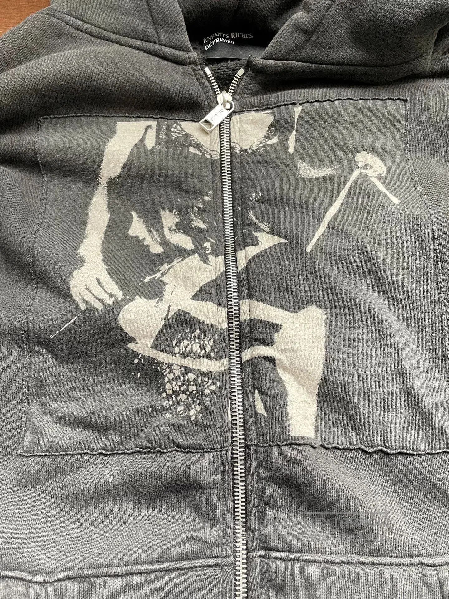 Enfants Riches Deprimes Enfants Riches Deprimes ERD24FW Asphyxiation Zip Hoodie. Size US M / EU 48-50 / 2 - 8 Thumbnail