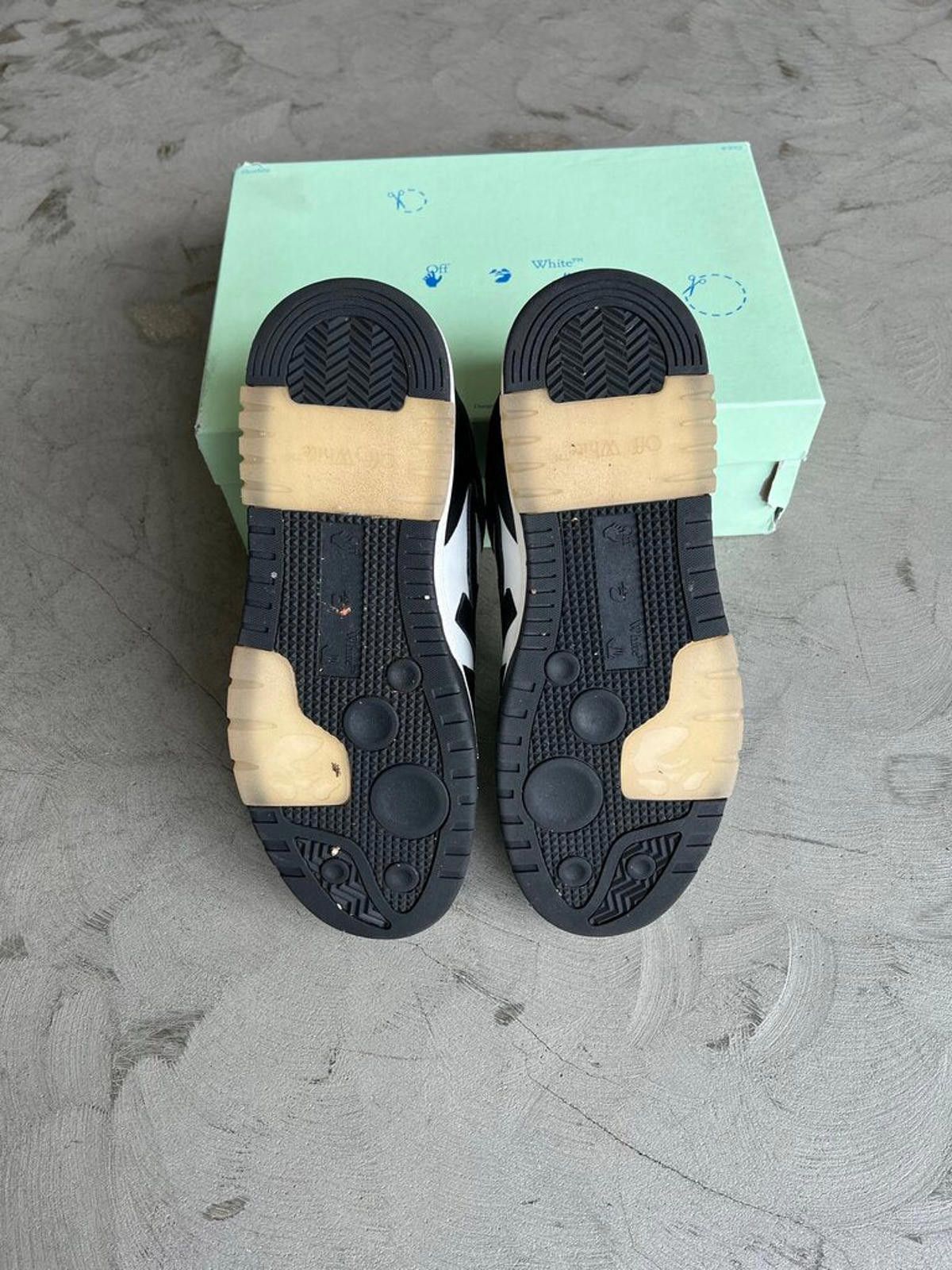 Off-White Off-White Out-Of-Office Sneaker Black/White Sz. 45 Size US 12 / EU 45 - 4 Thumbnail