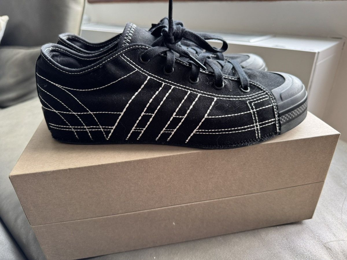 スニーカー Y-3 SS25 Y-3 NIZZA LOW SNEAKERS (JQ2448 BLACK) Y-3 Nizza Lo Sneakers | Black | FARFETCH